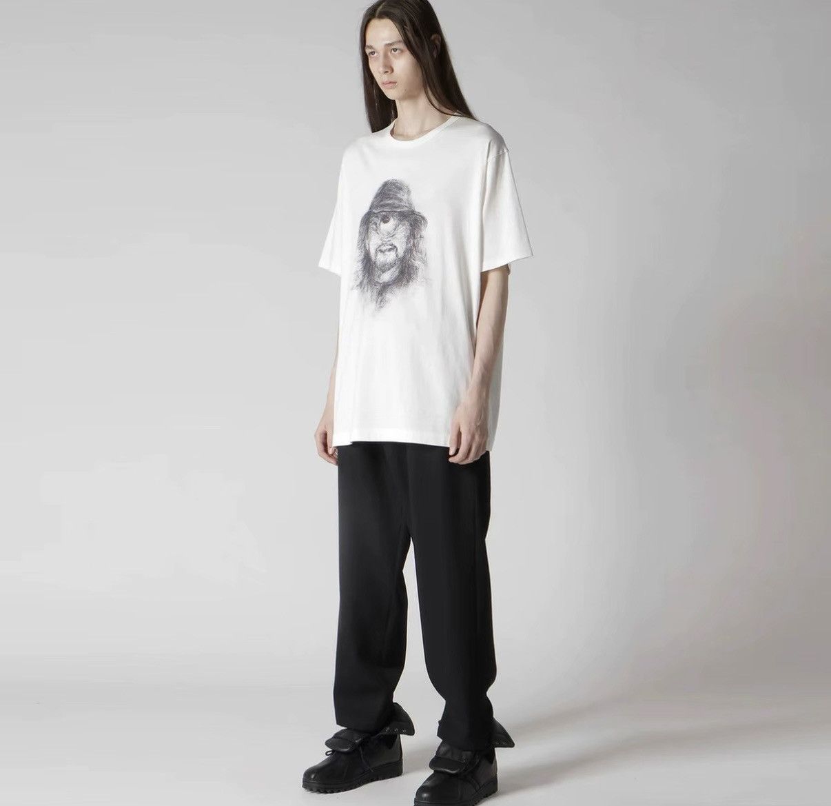 Yohji Yamamoto Yohji Yamamoto Mainline Short-Sleeve T-Shirt Size US L / EU 52-54 / 3 - 4 Thumbnail