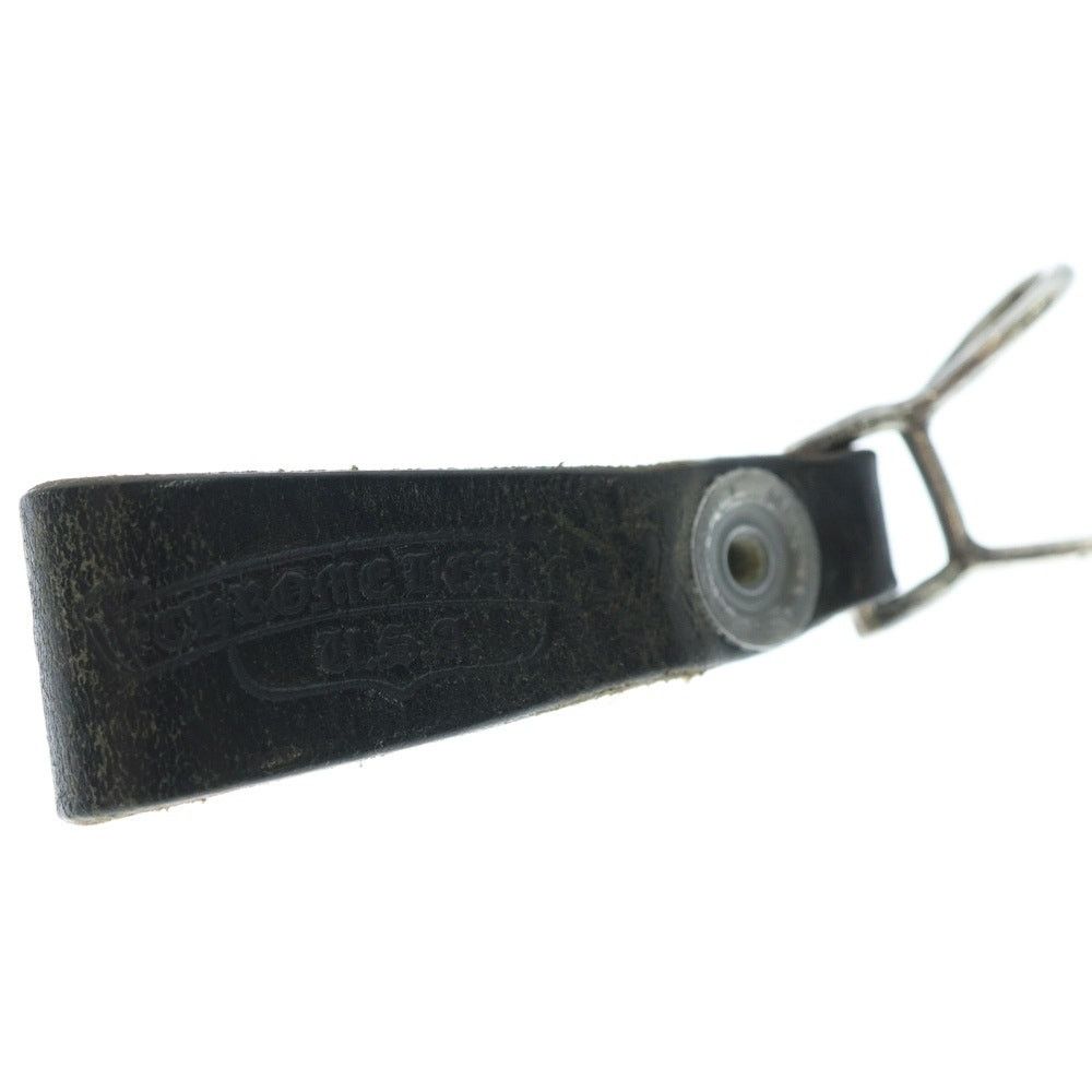 Chrome Hearts Cross Ball Button Leather Loop