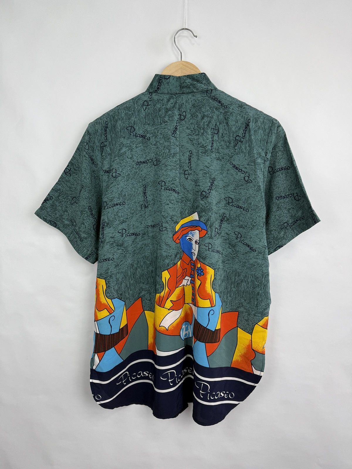 Monet 🇫🇷🇪🇸 Vintage 90s Pablo Picasso Shirt Rare Retro Hype Monet Y2K Size US L / EU 52-54 / 3 - 6 Thumbnail