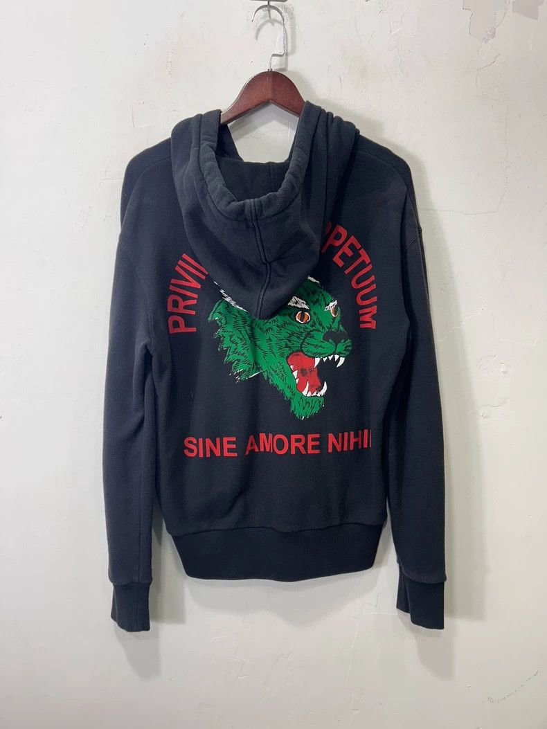 Gucci Gucci Hooded letter printed animal pattern long-sleeved jac Size US XS / EU 42 / 0 - 7 Thumbnail
