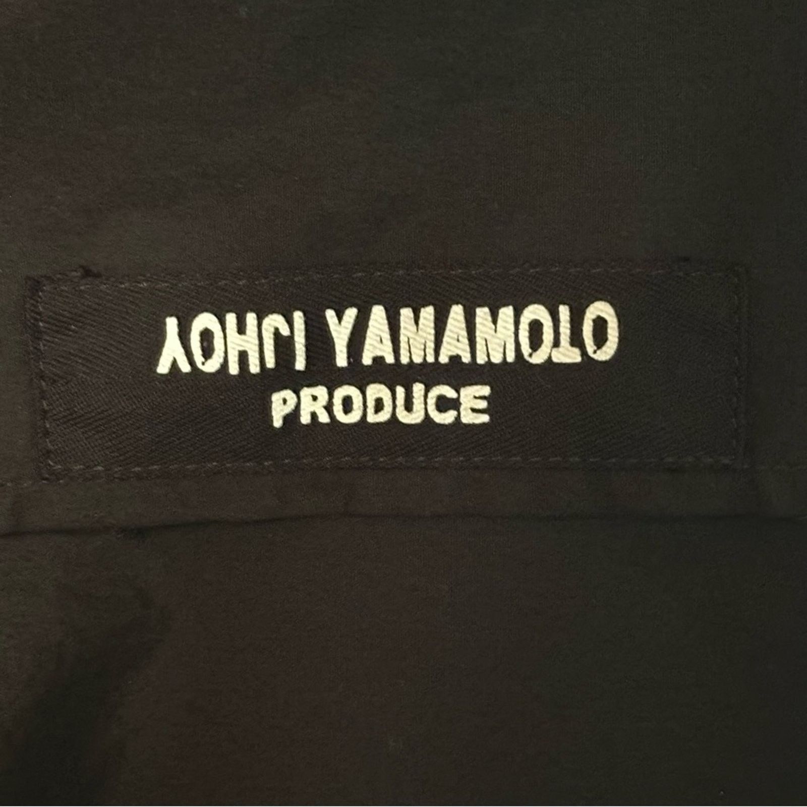 Yohji Yamamoto POUR HOME SS20 B ring W-ZIP long shirt black size 3 M Cotton Size US M / EU 48-50 / 2 - 2 Thumbnail