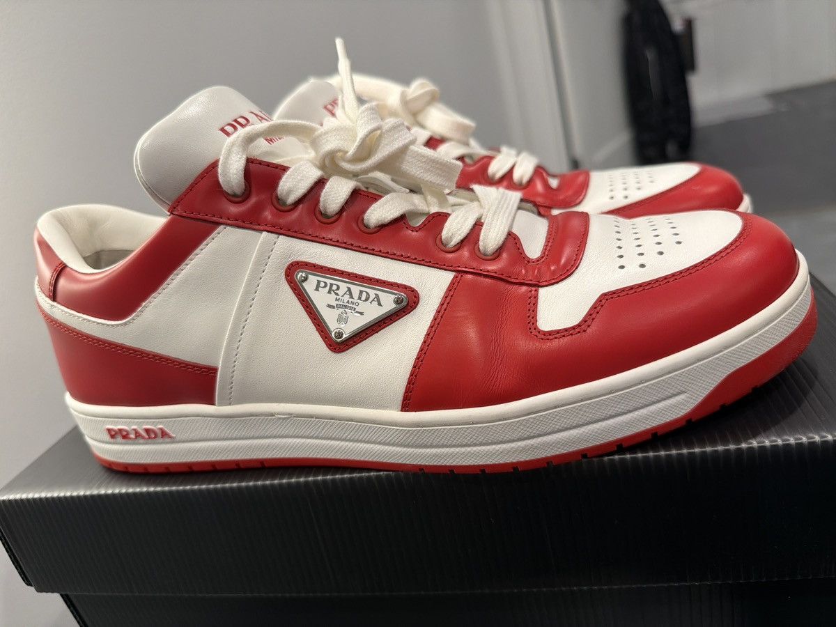 Prada Prada Downtown Red/White Size 9 -Excellent Condition Size US 9 / EU 42 - 9 Thumbnail