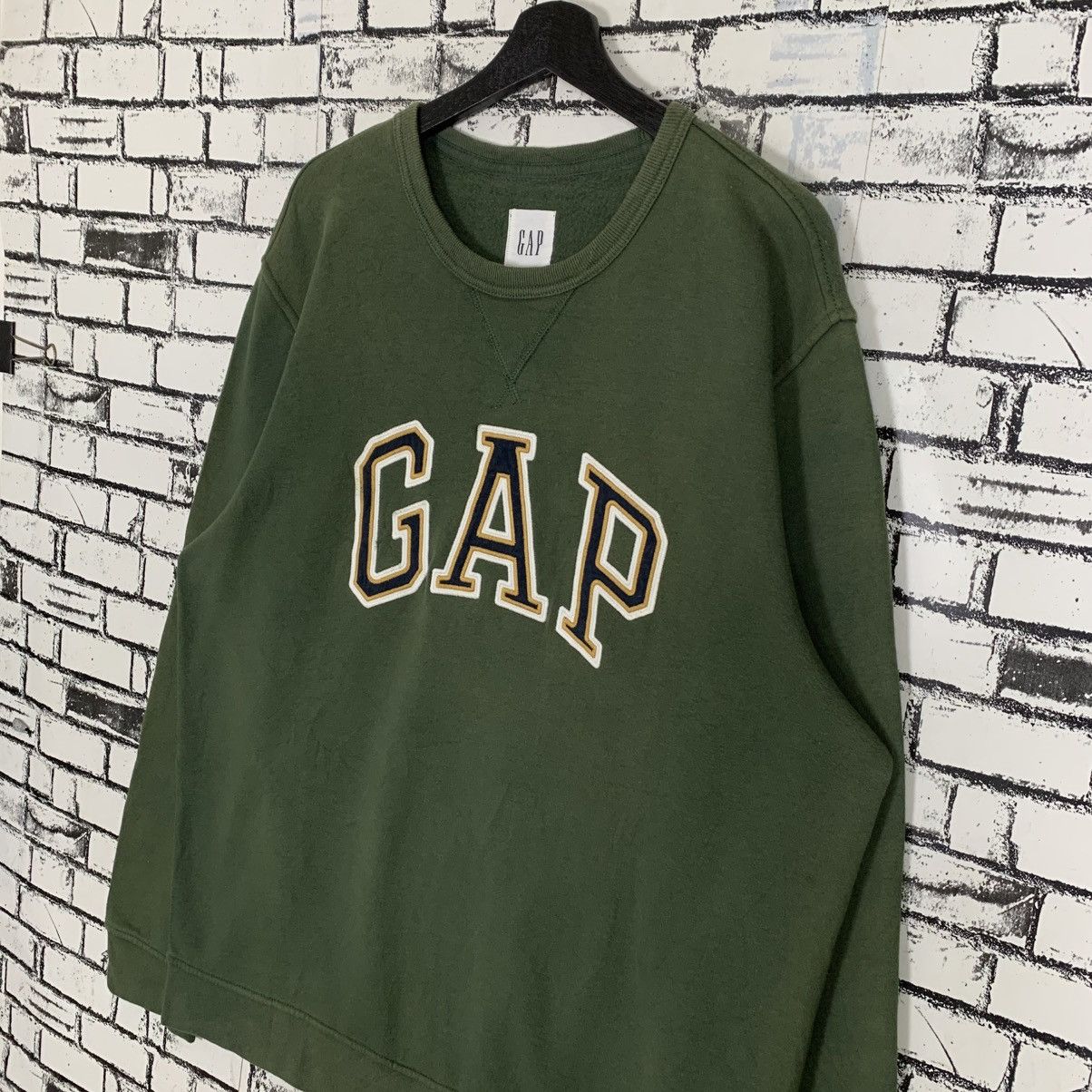 Gap Vtg GAP Sweatshirt Big Logo GAP Sweatshirt Size US XL / EU 56 / 4 - 2 Thumbnail