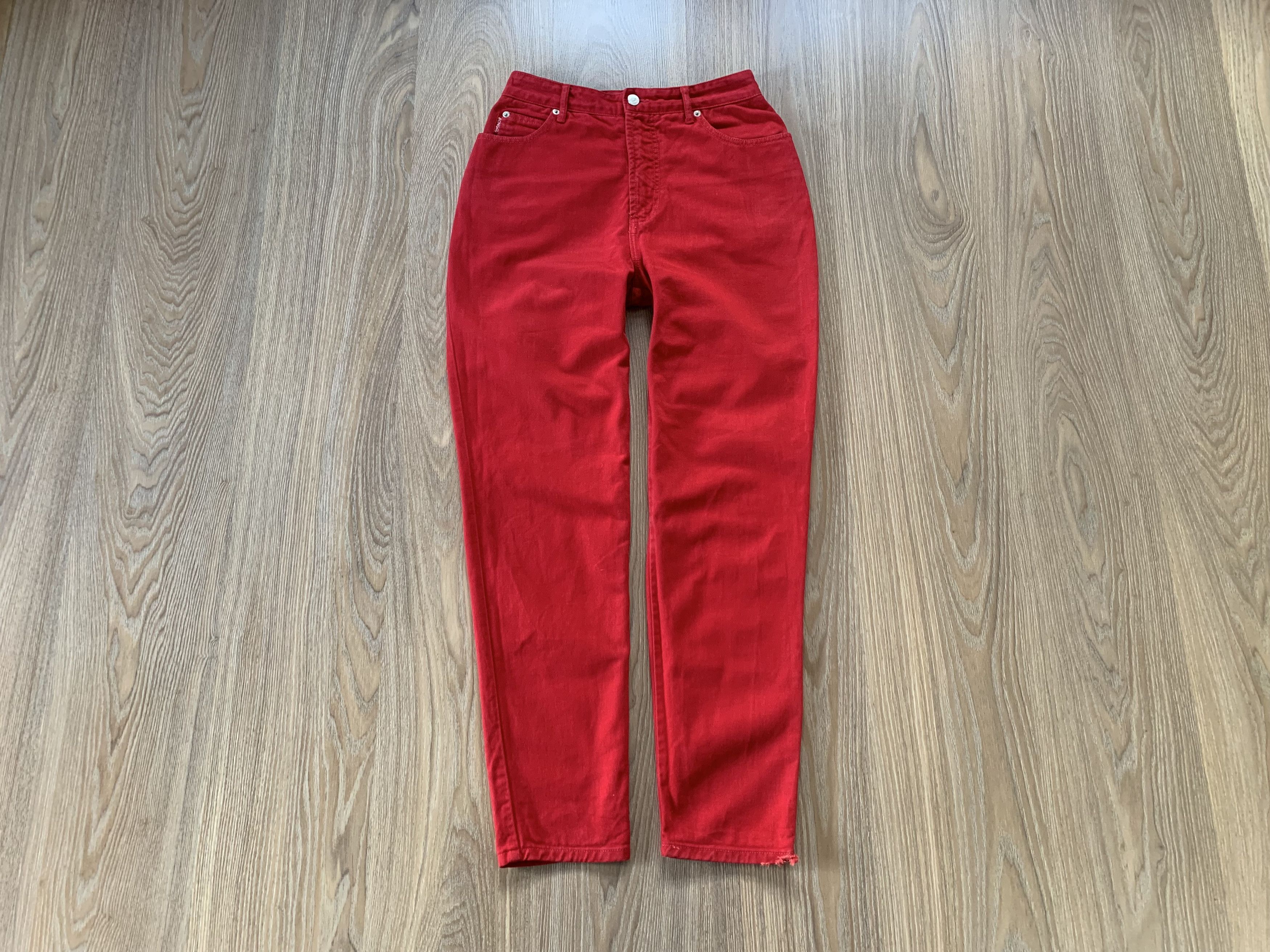 Vintage Bongo Jeans Special Reserve Red High Waist