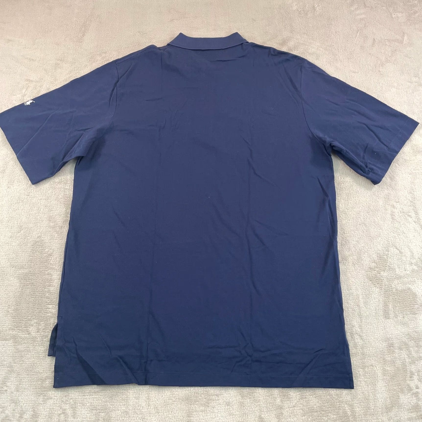 Vintage Vintage Polo Golf Shirt Men XL Navy Pebble Bech Golf Links Pony SS Size US XL / EU 56 / 4 - 5 Thumbnail