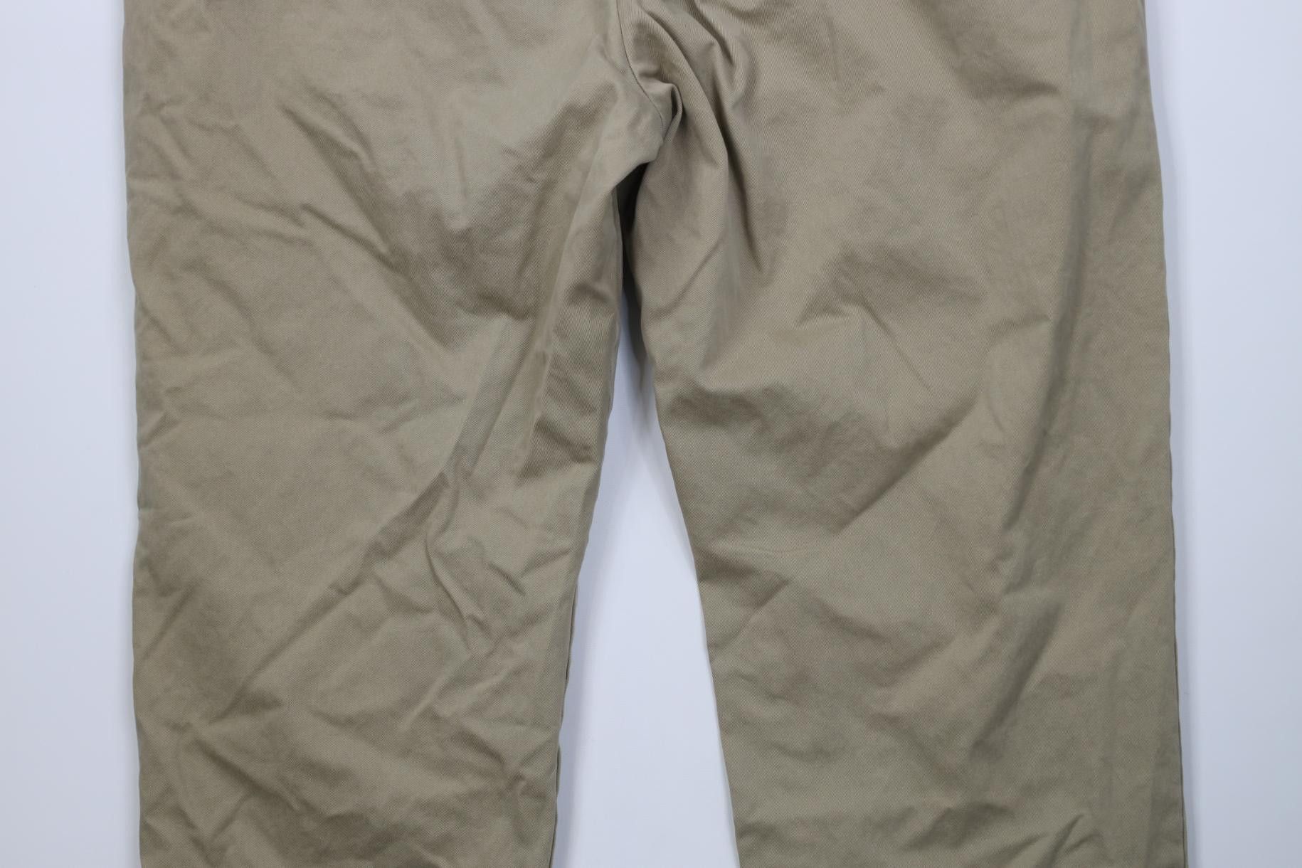Polo Ralph Lauren Vintage Ralph Lauren Heavy Cotton Wide Leg Chino Pants Beige Size US 42 / EU 58 - 13 Thumbnail