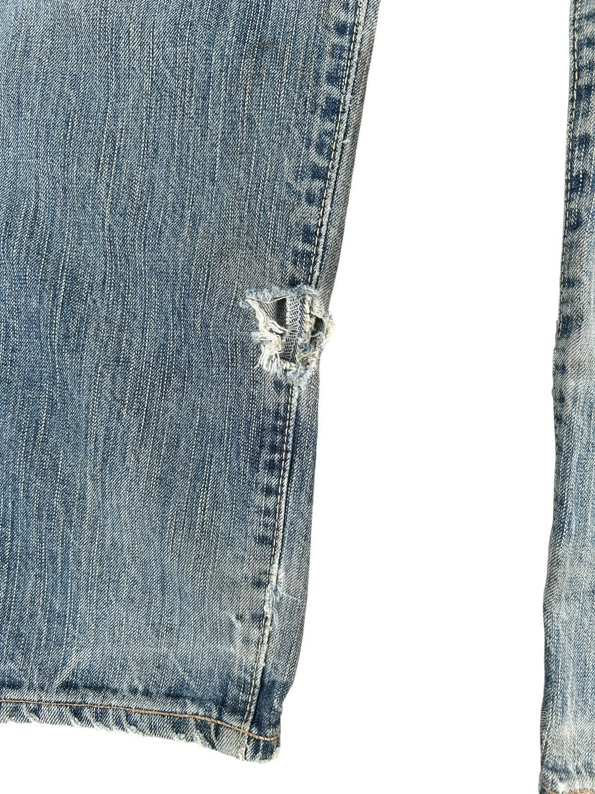 Kapital Thrashed Vintage Edwin 505zx Selvedge Denim Jeans japan Size US 31 - 8 Thumbnail