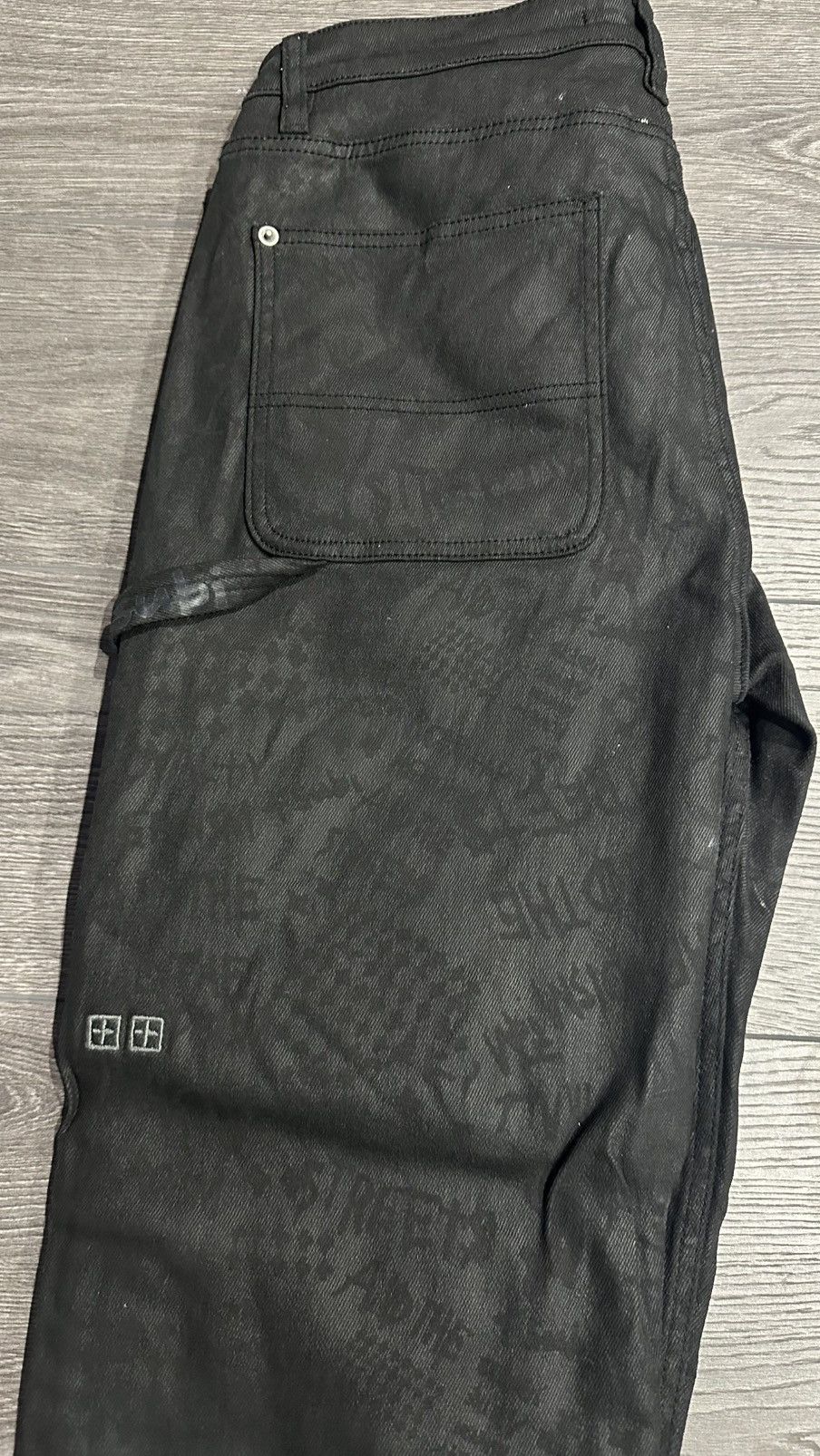 Ksubi Ksubi Operator Pant - Black Grease Size US 31 - 3 Thumbnail