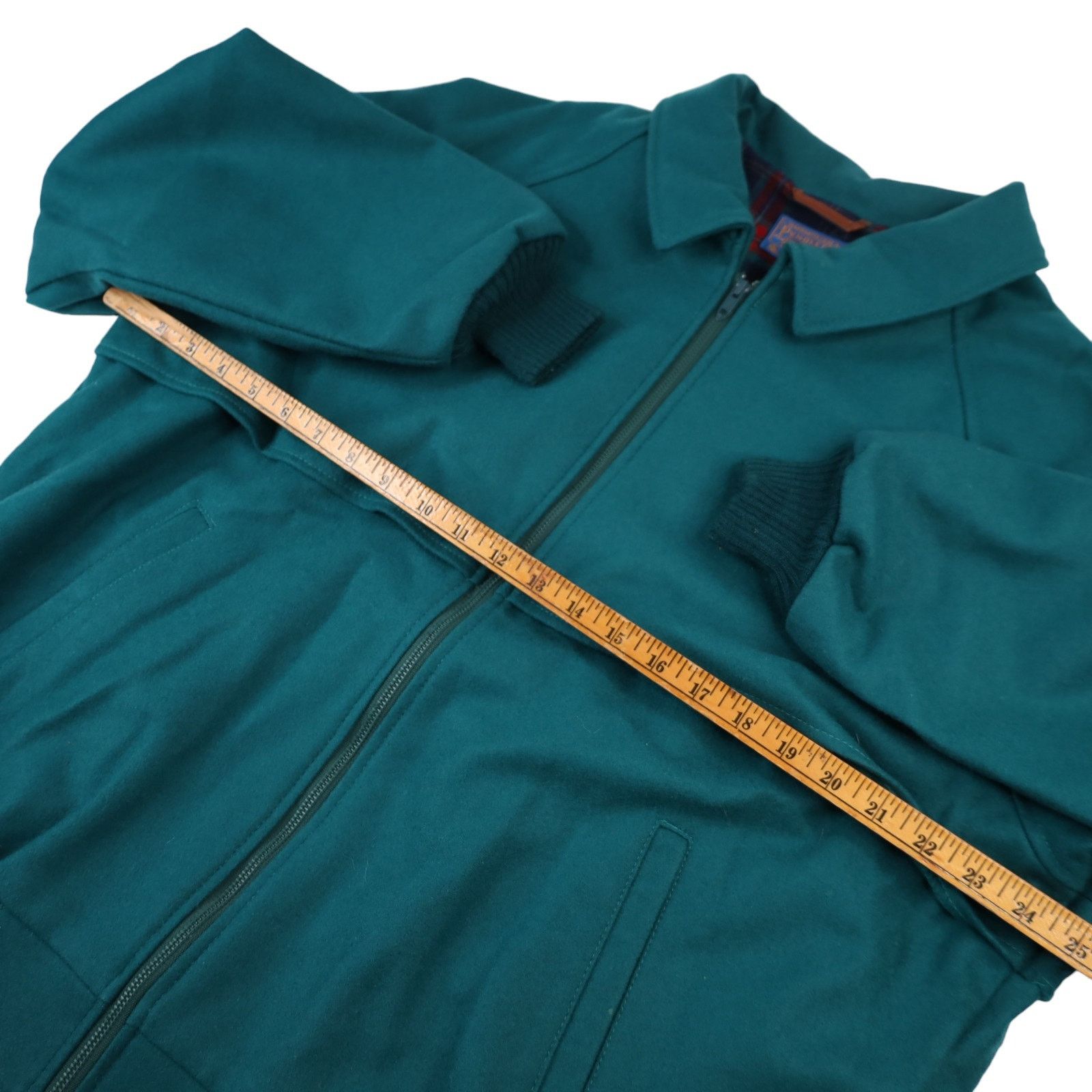 Pendleton × Vintage Vintage Pendleton Heavy Wool Bomber Jacket Size US XL / EU 56 / 4 - 7 Thumbnail