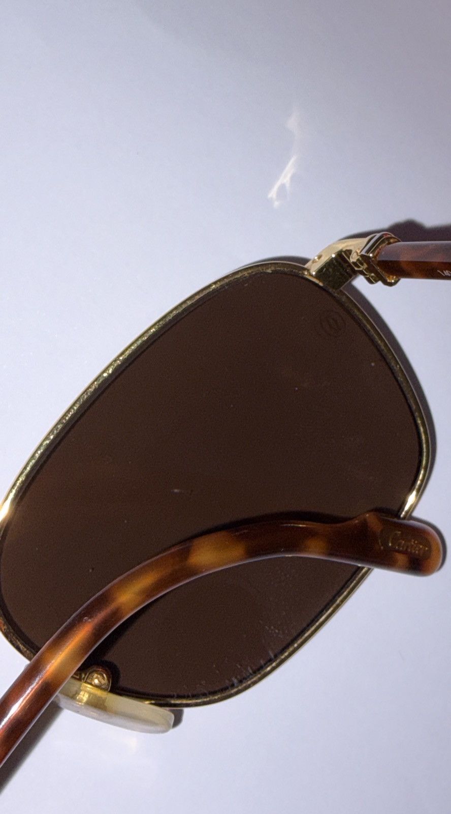 Cartier Cartier Aube Or gold plated sunglasses Size ONE SIZE - 12 Thumbnail