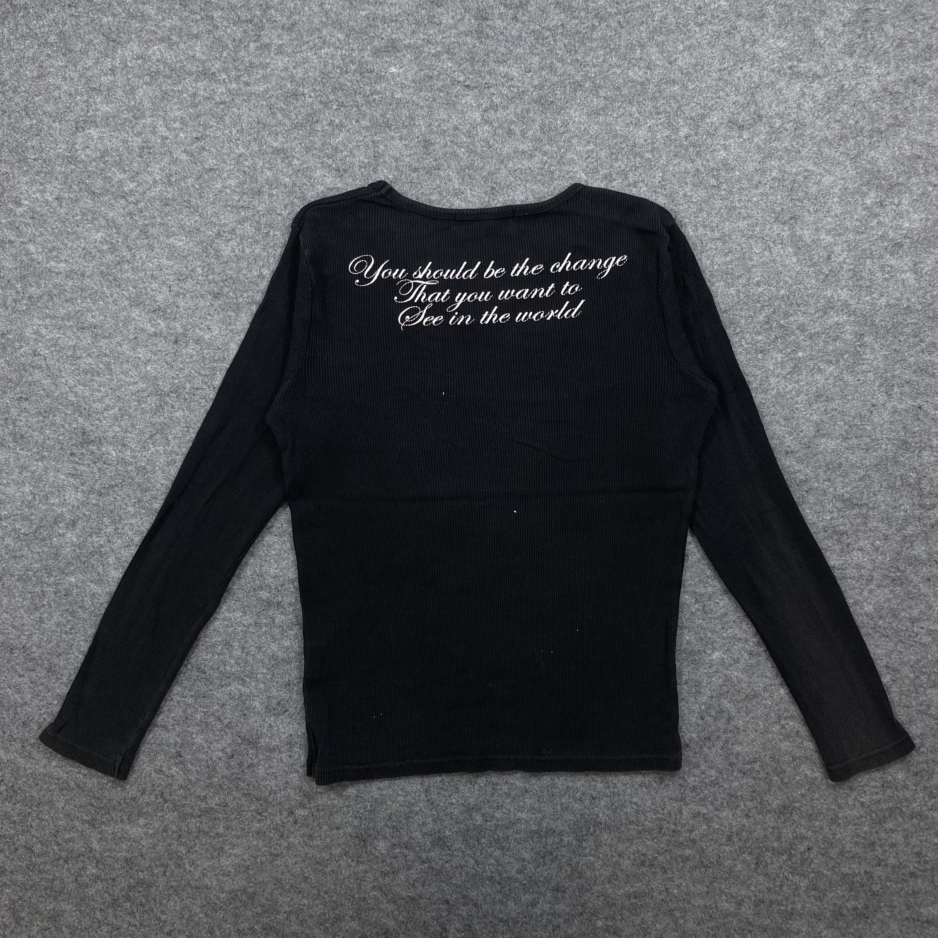 If Six Was Nine Vintage poem tshirt-N028 Size US M / EU 48-50 / 2 - 2 Thumbnail