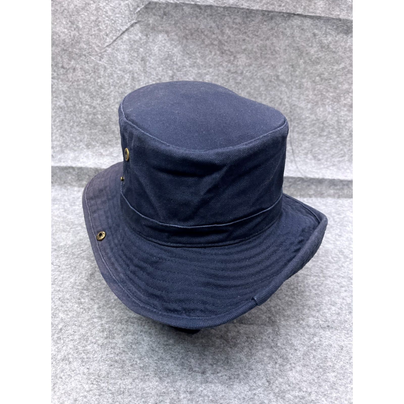 Vintage Big Accessories Blue Bucket Hat Adult One Size Cotton Lightweight Sports Beach Camping Unisex Size ONE SIZE - 5 Thumbnail