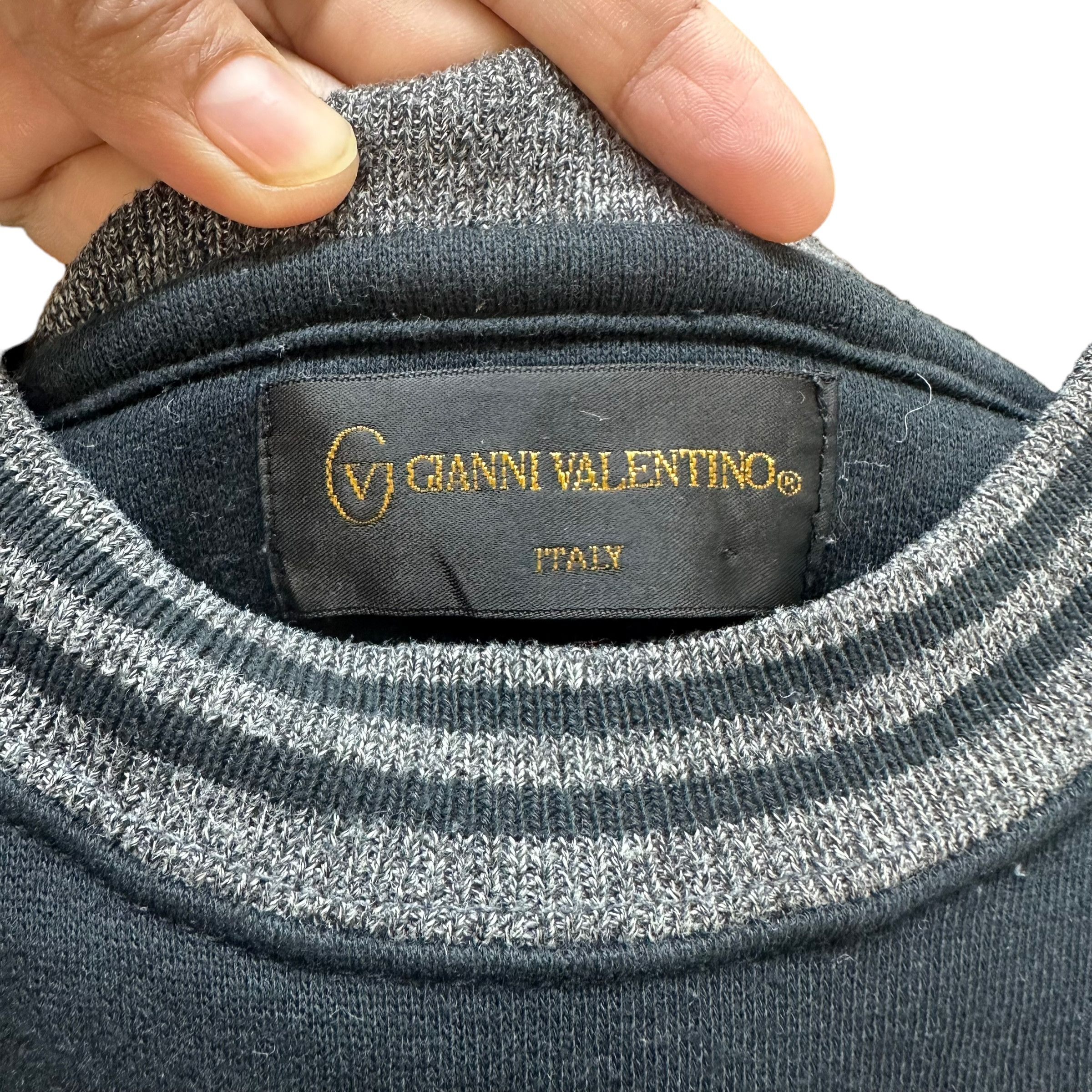 Gianni Valentino GIANNI VALENTINO EMBROIDERY BIG LOGO SWEATER #8899-036 Size US M / EU 48-50 / 2 - 6 Thumbnail