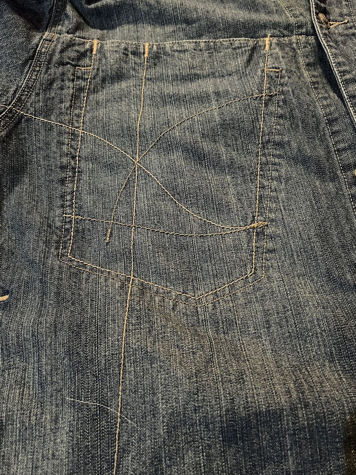 Rocawear 1999 Rocawear Denim Jacket Size US XL / EU 56 / 4 - 6 Thumbnail