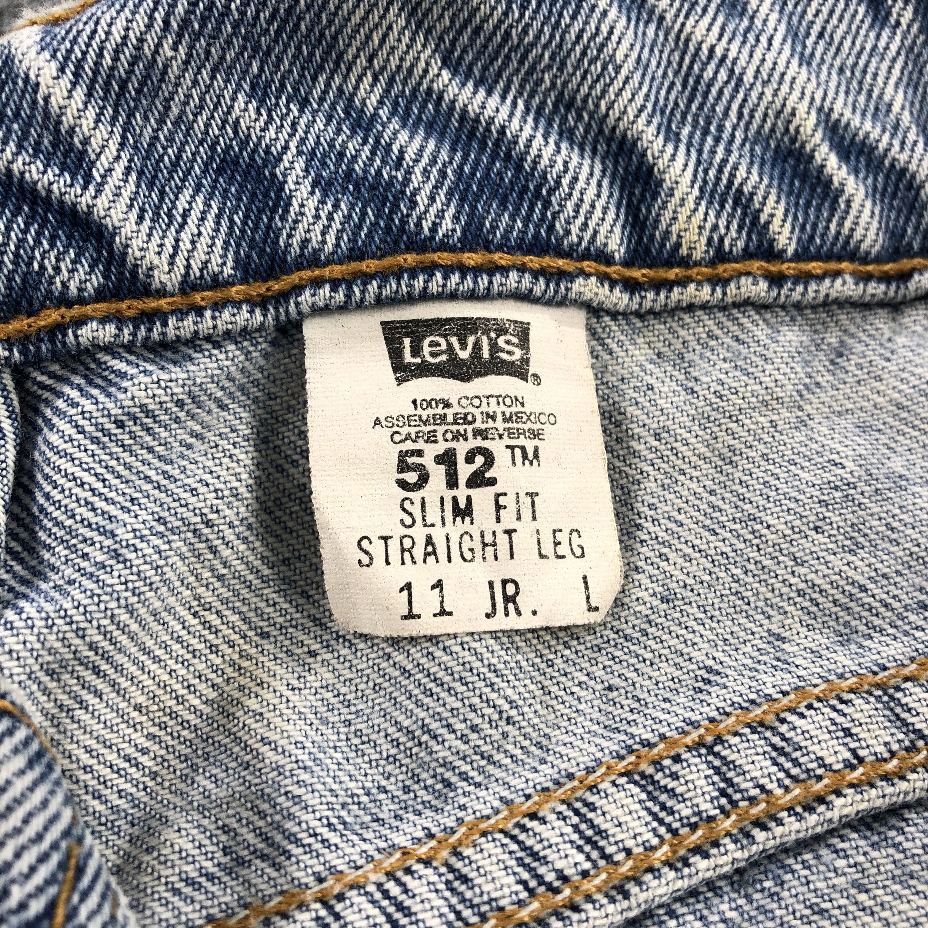 Levi's × Vintage Vintage 90s Light Wash Levis 512 Jeans-JM1459 Size US 30 / EU 46 - 10 Thumbnail