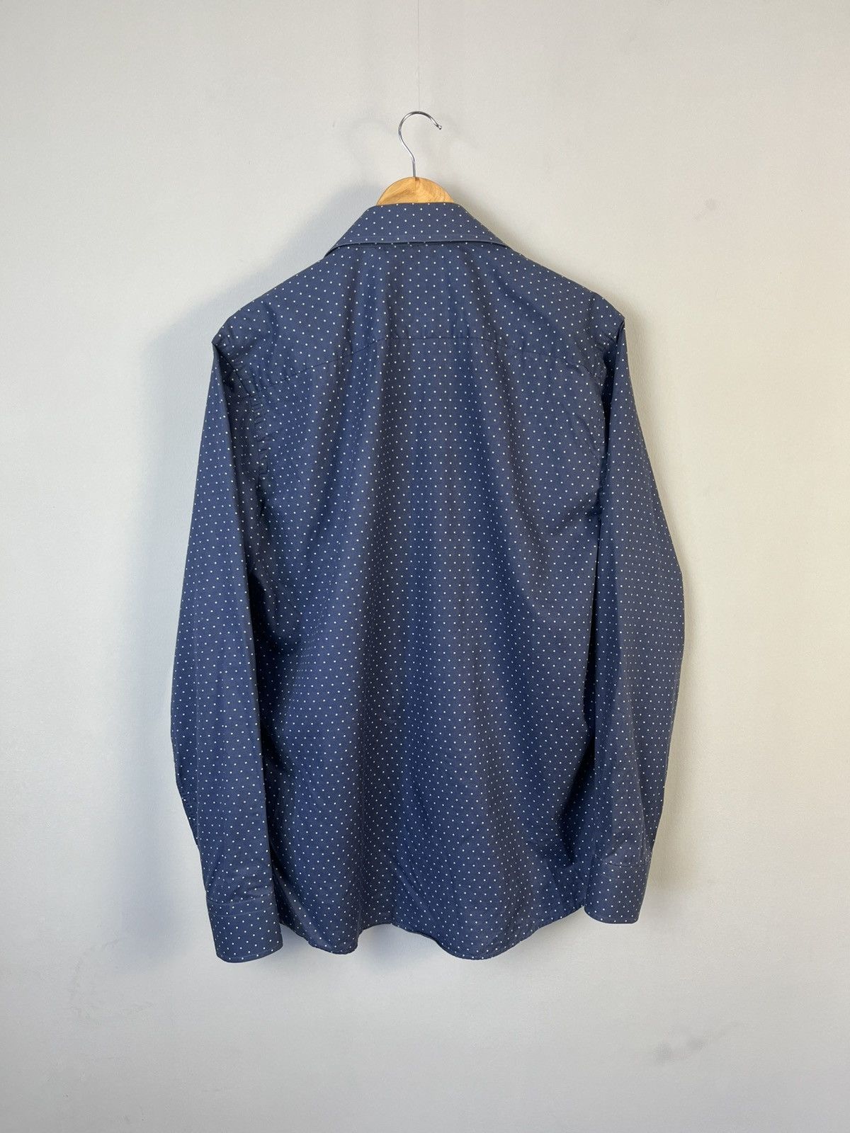 Eton Eton Luxury Classic Pointed Cotton Long Sleeve Shirt Size US XL / EU 56 / 4 - 6 Thumbnail