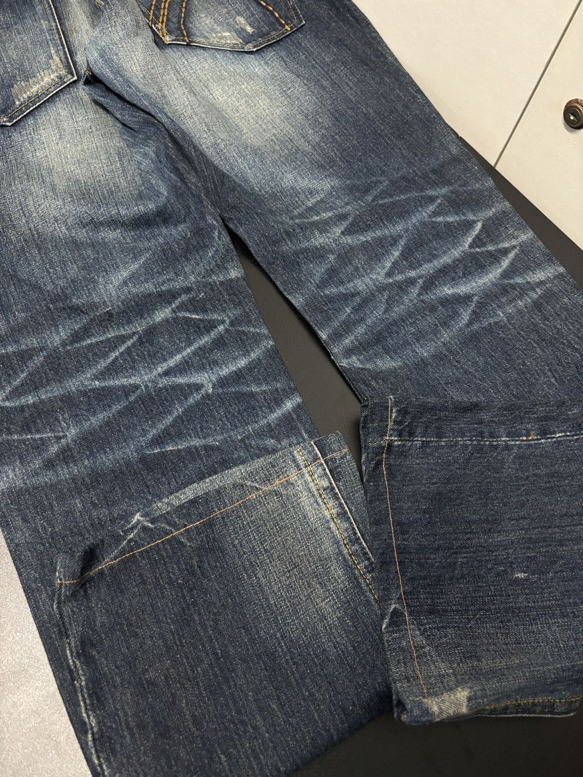 BUCKAROO Buckaroo Jeans Flare Distressed Denim Jeans Size US 36 / EU 52 - 8 Thumbnail