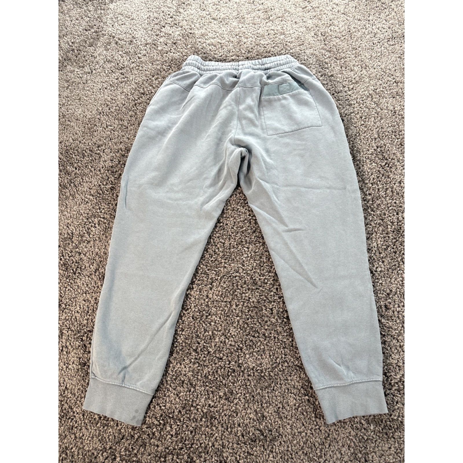 Nike Nike Tech Woven Pants L Mens Blue Tapered Jogger Drawstring Athletic Size US 33 - 5 Thumbnail