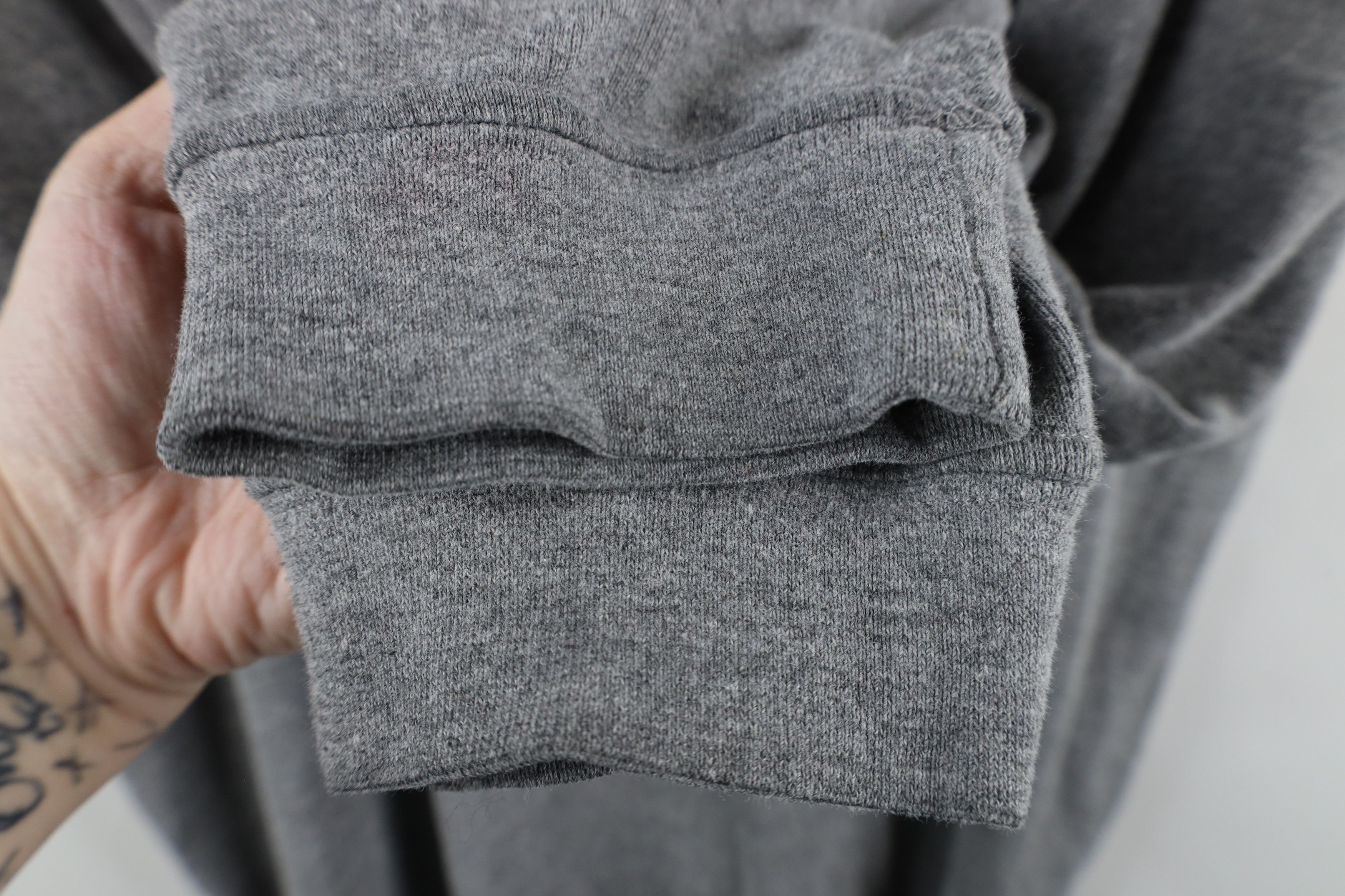 Vintage Vintage 90s Streetwear Knit Long Sleeve Henley T-Shirt Size US XXL / EU 58 / 5 - 8 Thumbnail