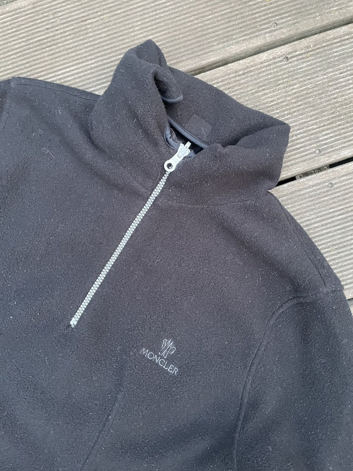 Moncler Grenoble Vintage Moncler Anorak Reversible Nylon Fleece Size L Size US L / EU 52-54 / 3 - 22 Thumbnail