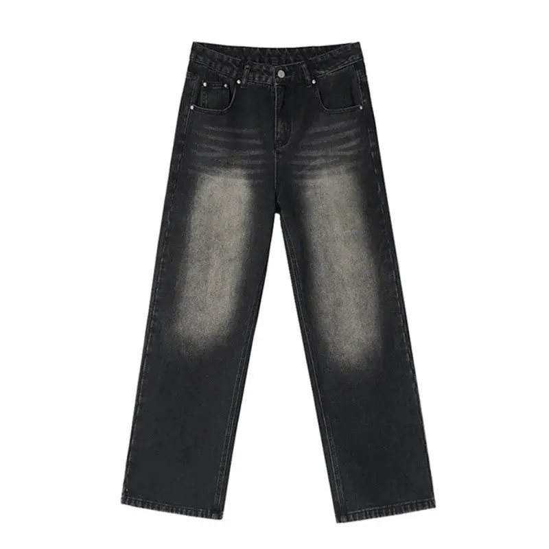 Japanese Brand × Jean Black Baggy Washed Denim Jeans Size US 30 / EU 46 - 6 Thumbnail