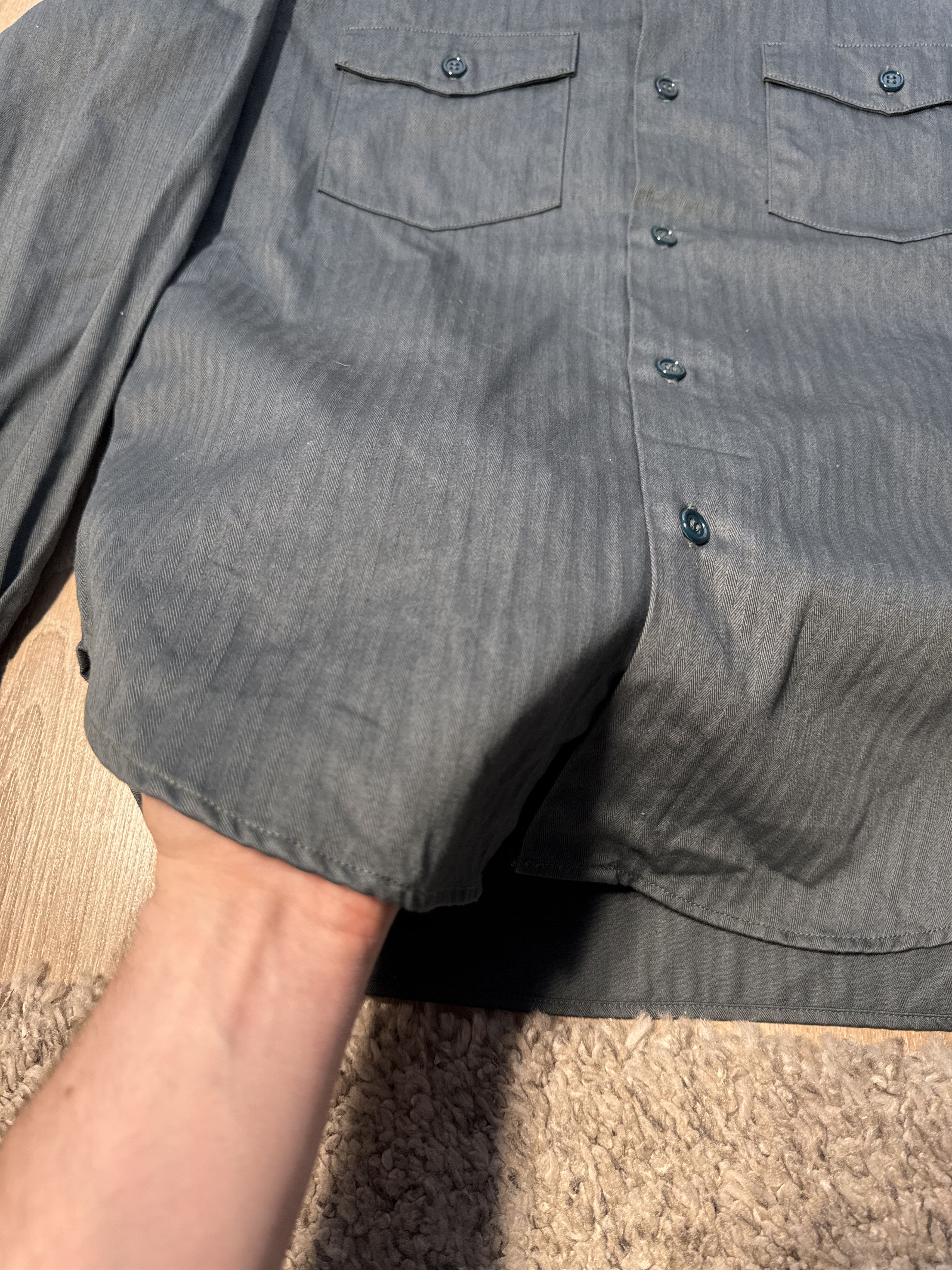 The Real McCoy's The Real McCoy's 8HU Green Work Shirt 15 Size US M / EU 48-50 / 2 - 3 Thumbnail