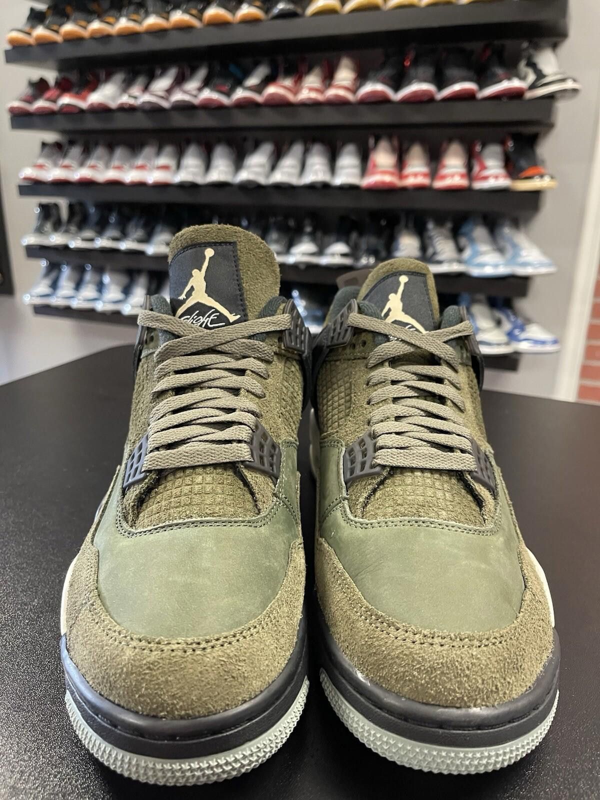 Nike Size 9 - Air Jordan 4 Retro SE Craft Olive FB9927-200 Size US 9 / EU 42 - 2 Thumbnail