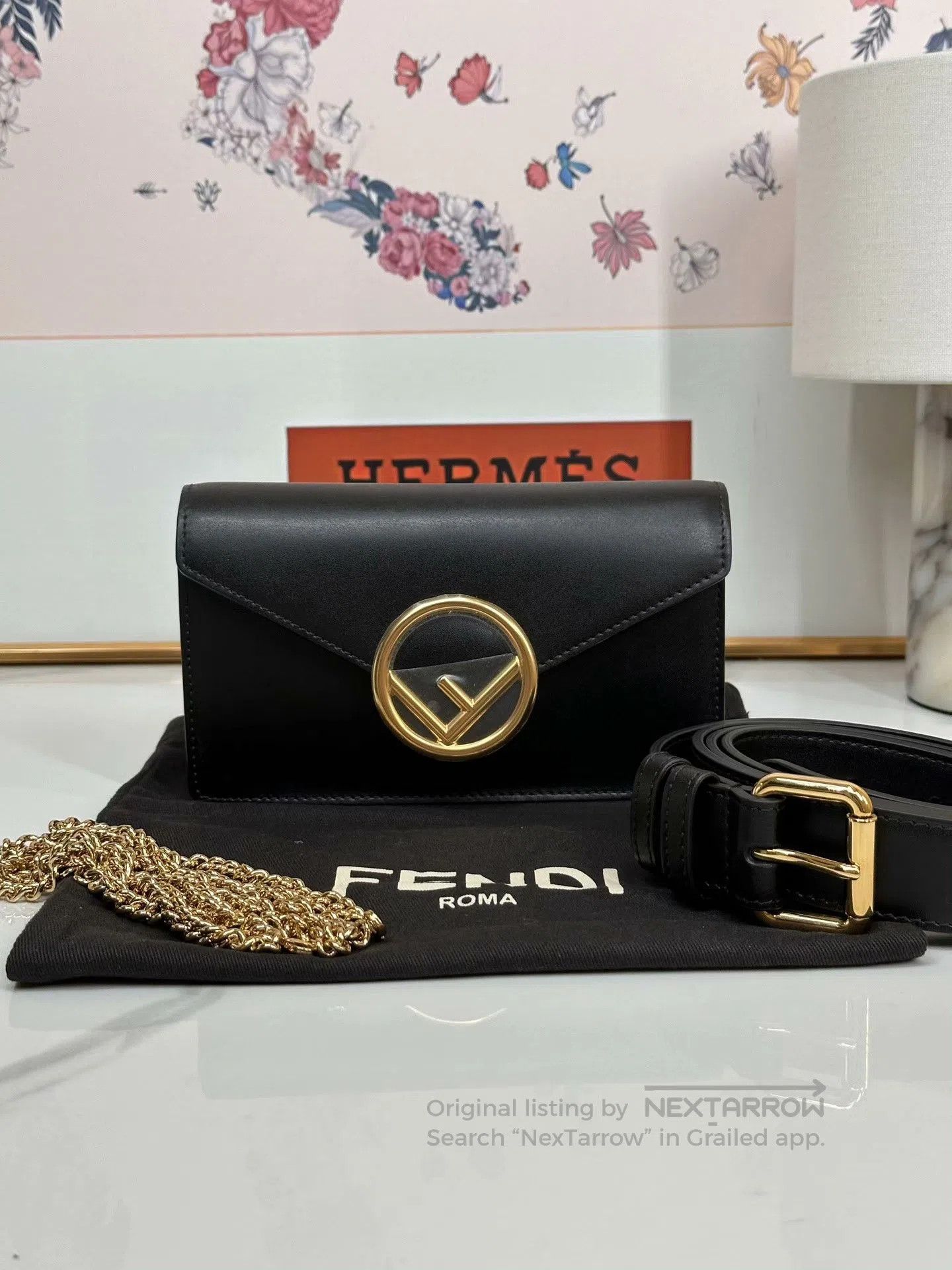 Fendi Fendi Roma Capsule Waist Chain Bag. Size ONE SIZE - 8 Thumbnail