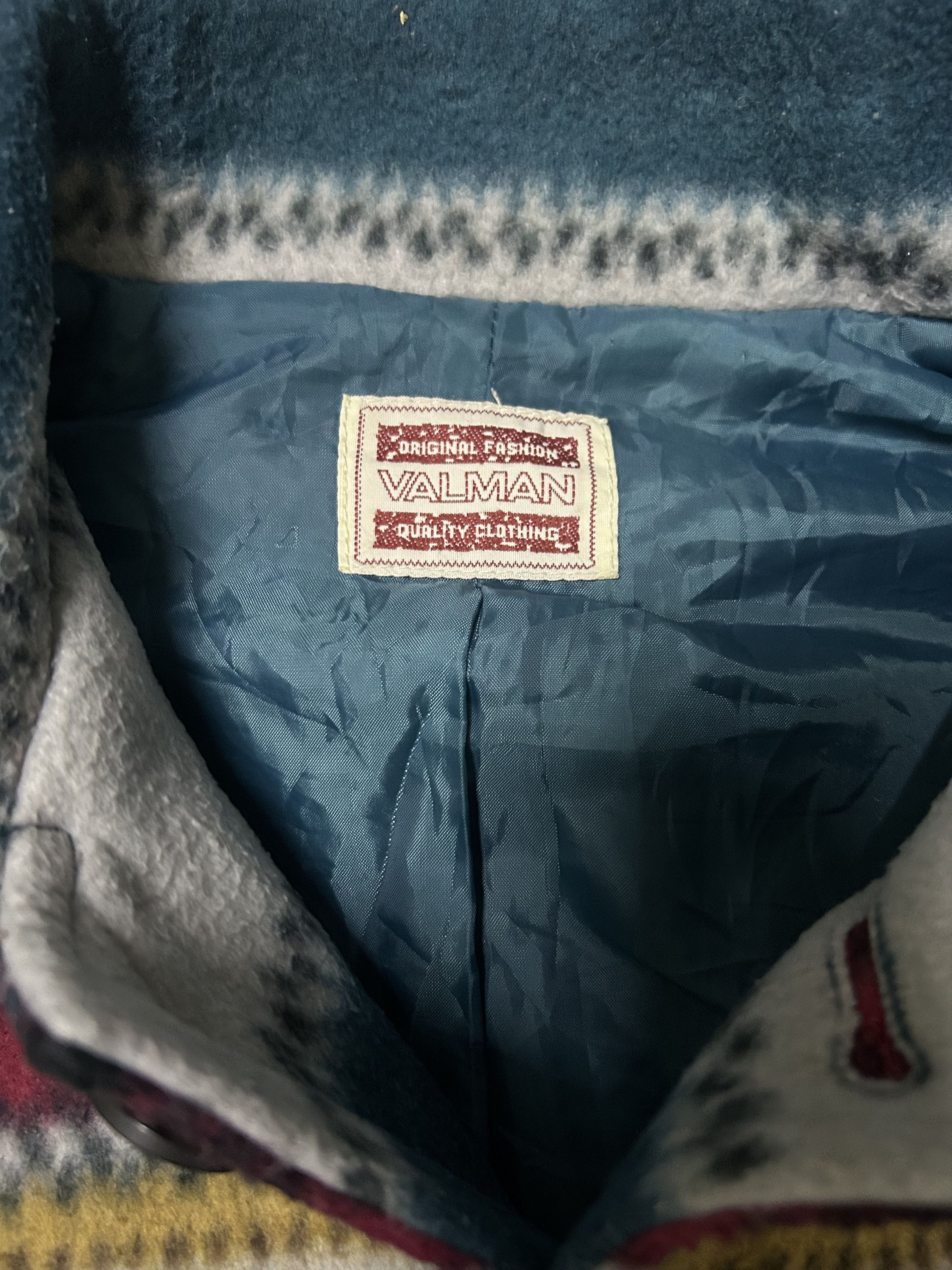 Japanese Brand Valman Navajo Native Pattern Wool Jacket Size US M / EU 48-50 / 2 - 5 Thumbnail
