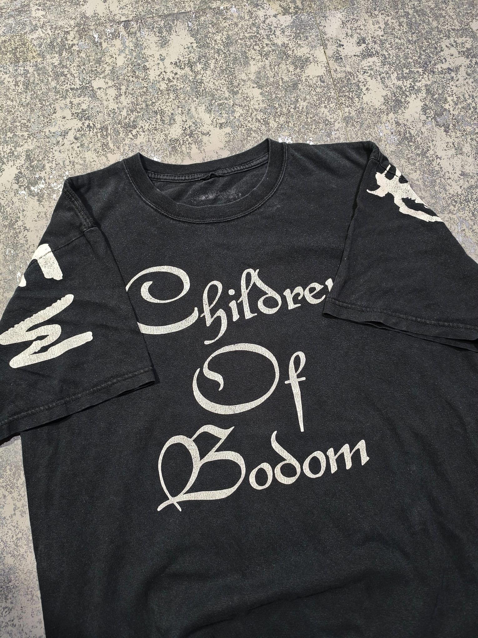 Band Tees hatecrew children of bodom 00s trashed faded tshirt Size US L / EU 52-54 / 3 - 4 Thumbnail