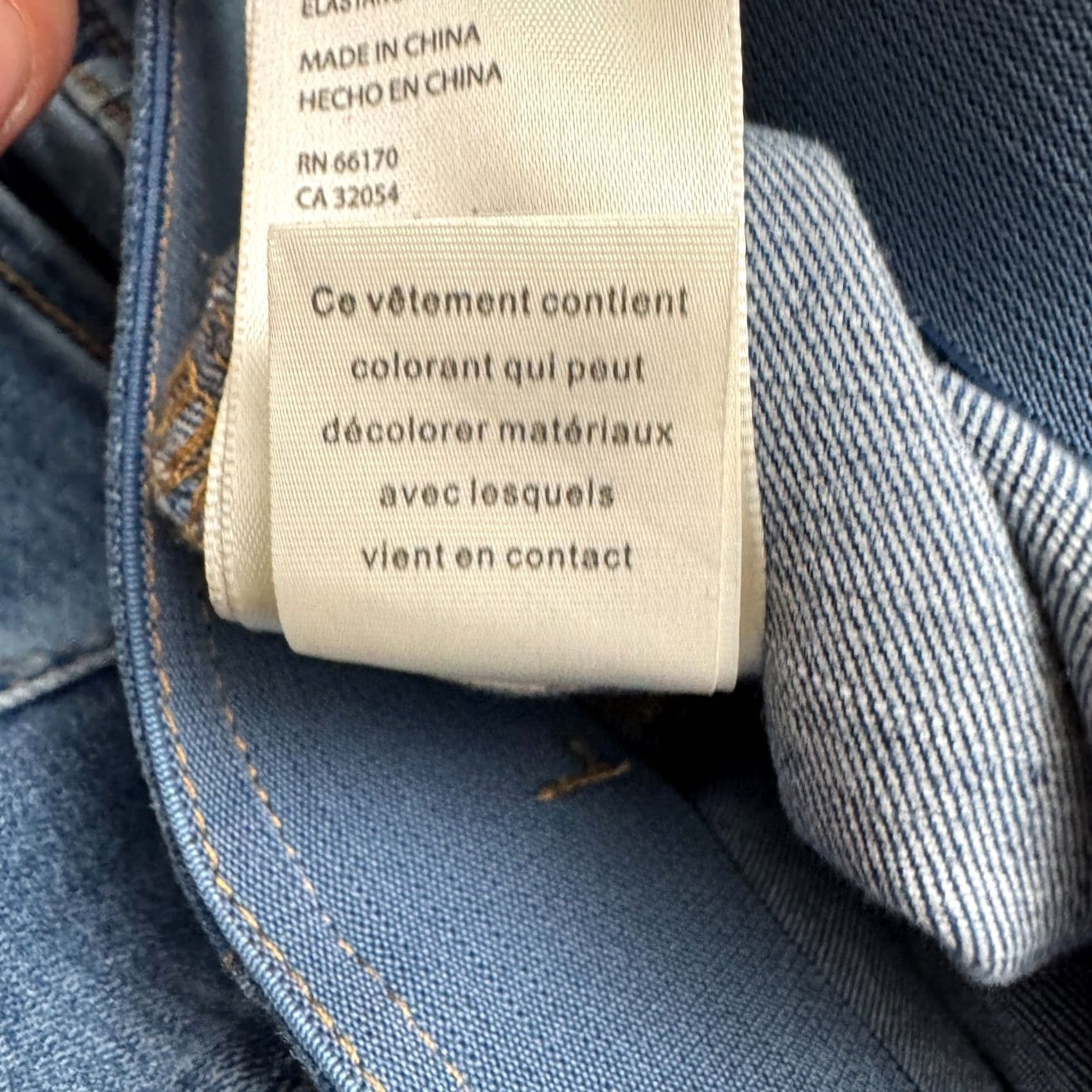 Vintage We The Free Pull On Flare Denim Jeans Womens 28 Blue High Rise Stretch Y2K Style Size 28" / US 6 / IT 42 - 7 Thumbnail