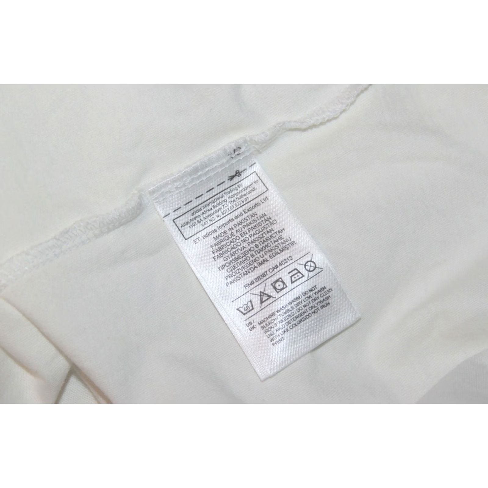 Adidas Adidas Originals white classic shirt M Size US M / EU 48-50 / 2 - 6 Thumbnail