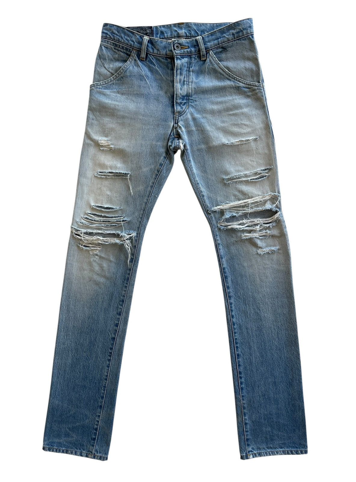 Attachment Attachment Distressed Denim Size US 29 - 1 Thumbnail