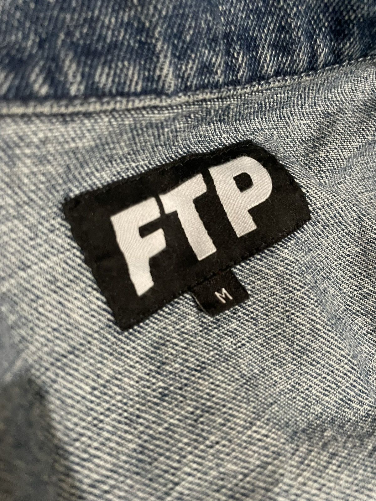 Fuck The Population 2023 FTP Cross Logo Jean Jacket Size US M / EU 48-50 / 2 - 3 Thumbnail