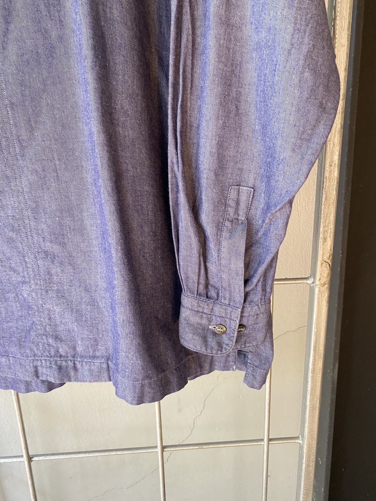 Issey Miyake IM issey miyake denim polo shirt Size US M / EU 48-50 / 2 - 7 Thumbnail