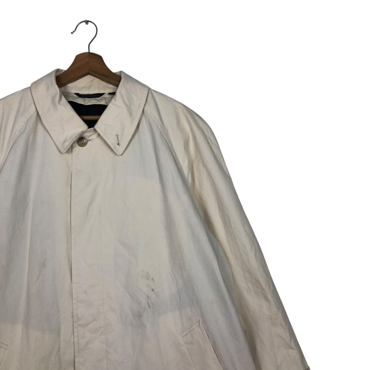 Kent & Curwen 🔥VINTAGE LONG JACKET TRENCH COAT KENT & CURVEN BLANKET Size US M / EU 48-50 / 2 - 7 Thumbnail