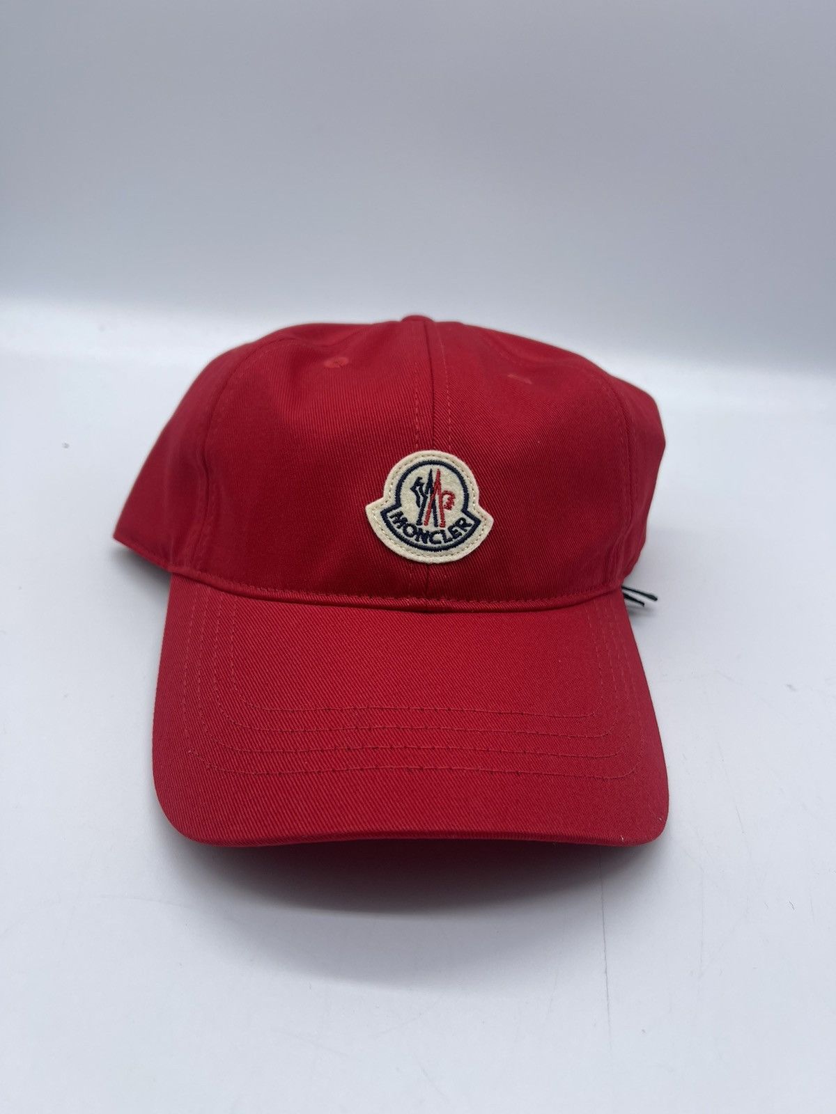 Moncler Moncler logo red cap one size Size ONE SIZE - 1 Thumbnail