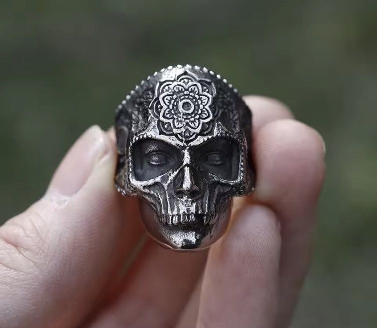 Jewelry Skull Ring Size 7-13 Size ONE SIZE - 1 Thumbnail