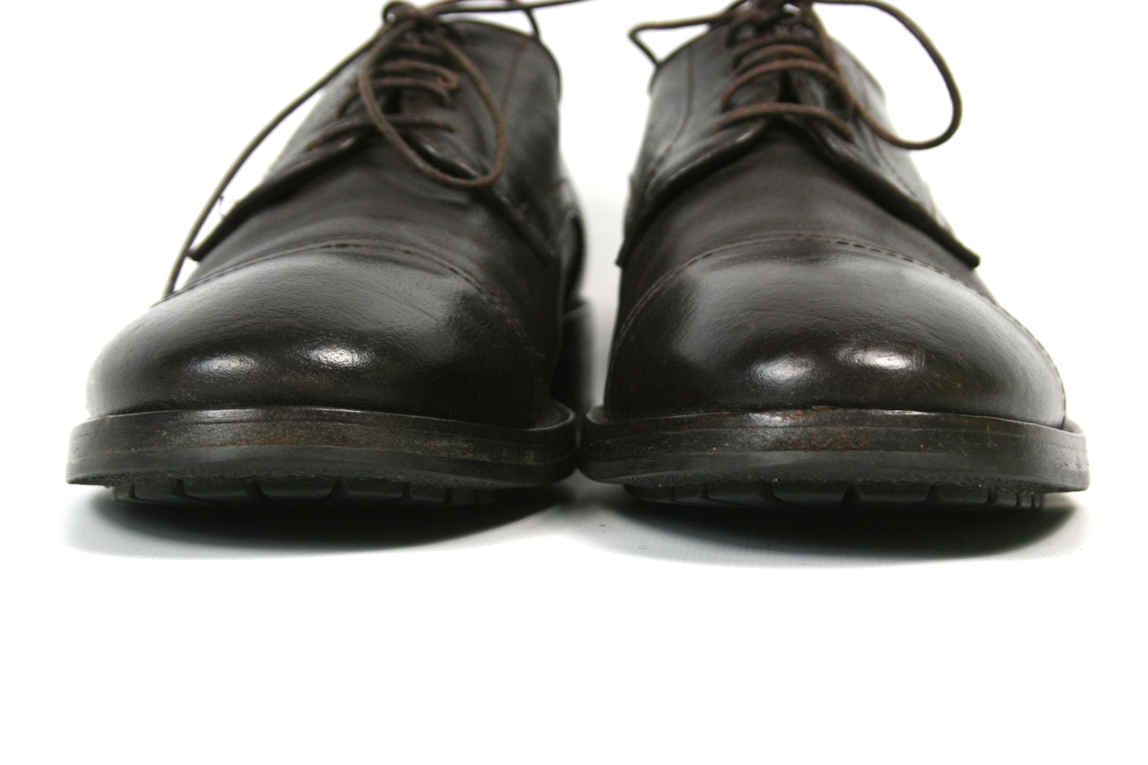 Shoto Avant-Garde Leather Derby Hand Made In Italy Size US 9.5 / EU 42-43 - 4 Thumbnail