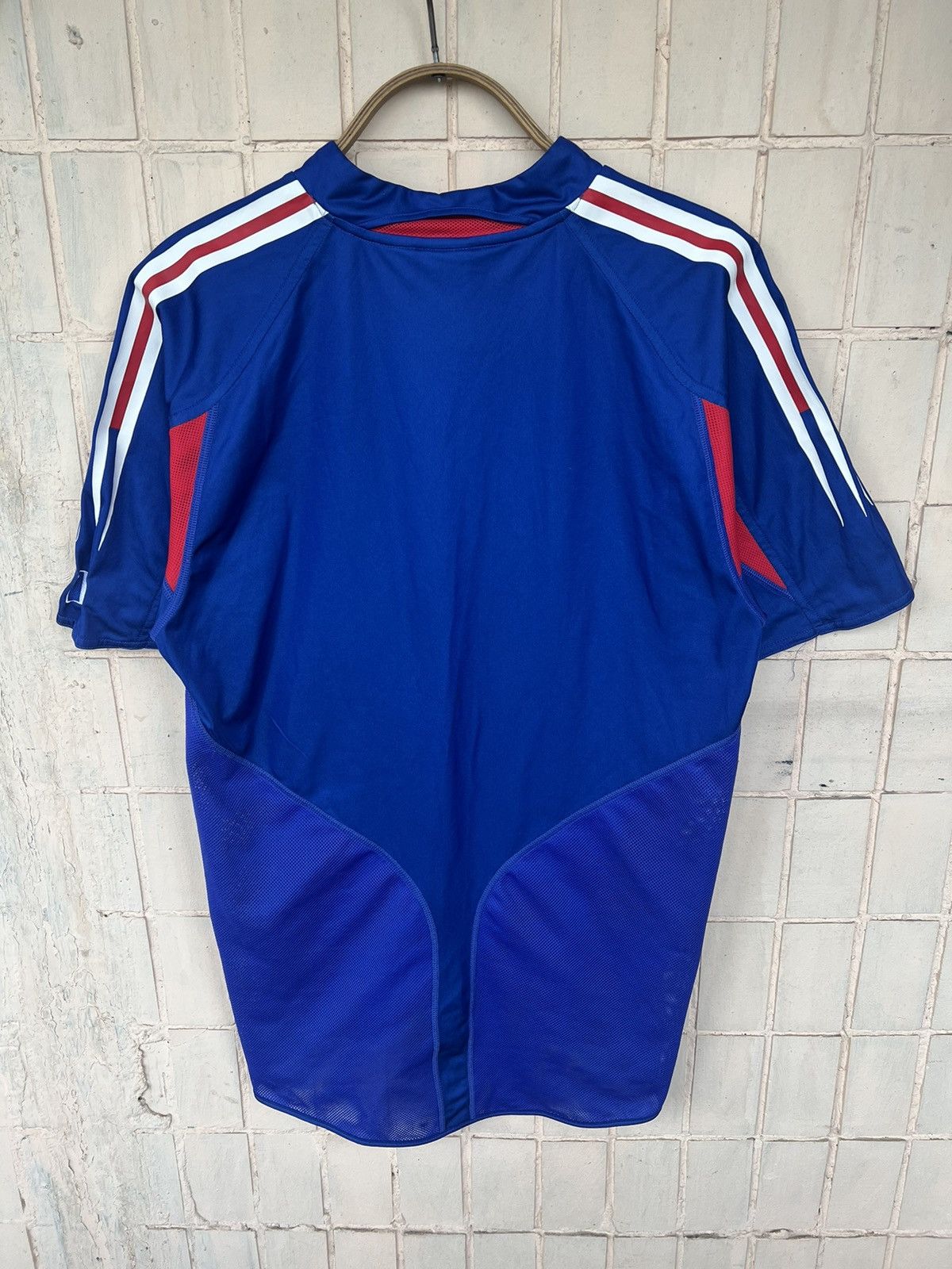 Adidas Vintage Adidas 2003 F.F.F French National Soccer Jersey Size US M / EU 48-50 / 2 - 14 Thumbnail