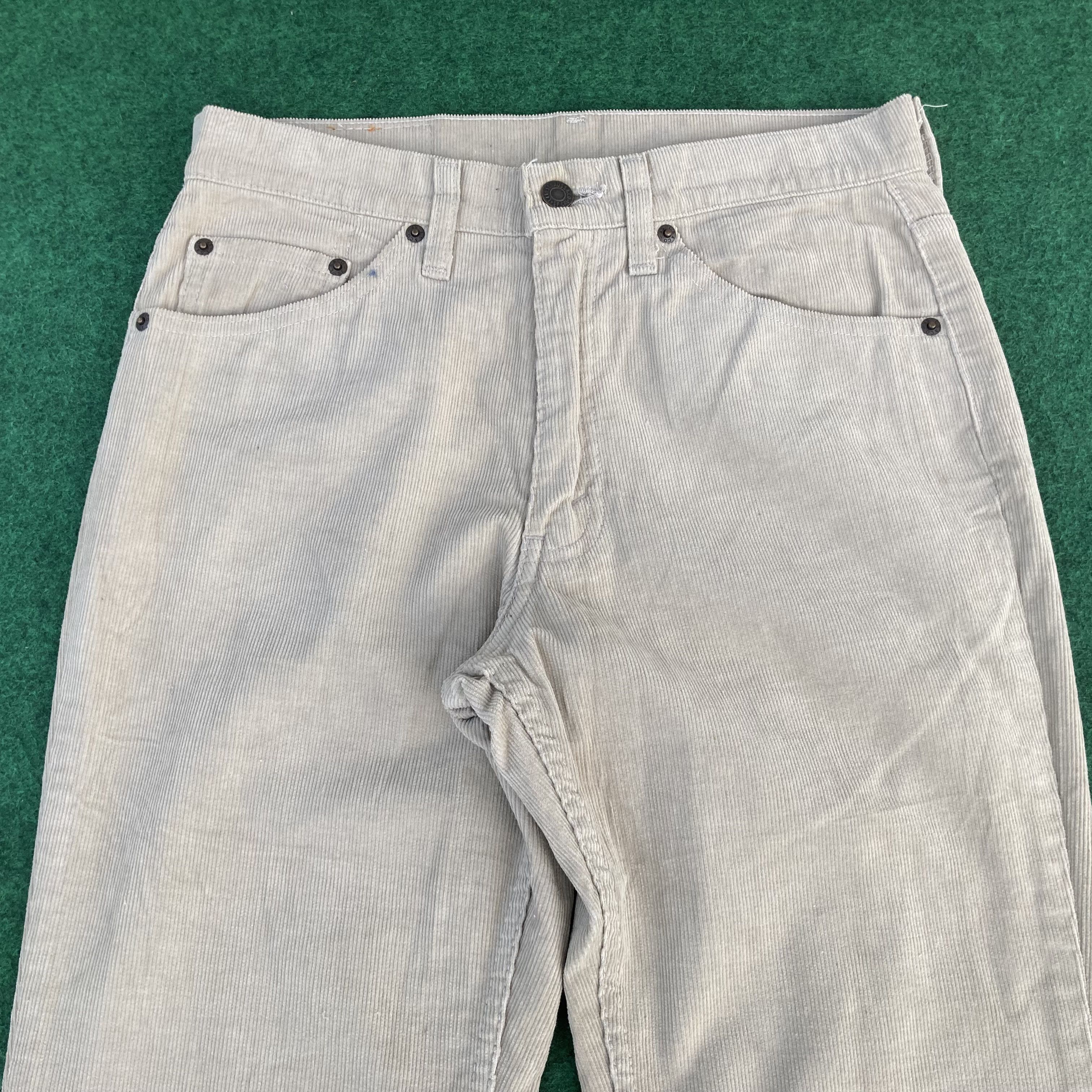 Levi's × Vintage Vtg Levis 517 Denim Corduroy Sz 30 Flare Bootcut Jeans Size US 30 / EU 46 - 3 Thumbnail