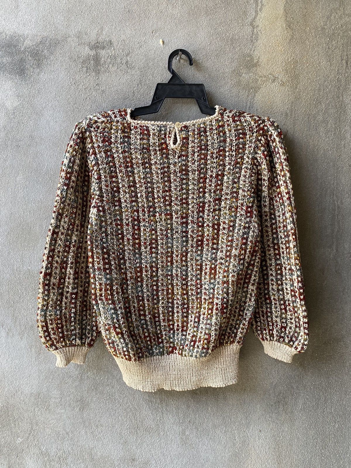 Aran Isles Knitwear × Japanese Brand Vintage Japanese Brand Knitwear Size S / US 4 / IT 40 - 2 Thumbnail