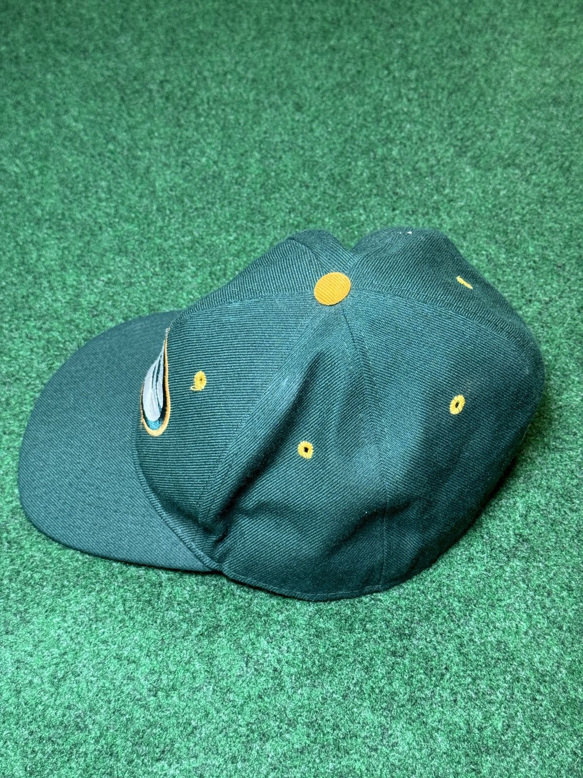 Logo Athletic × Vintage Vintage 90s Green Bay Packers Logo Athletic Fitted 7 5/8 Hat Size ONE SIZE - 2 Thumbnail