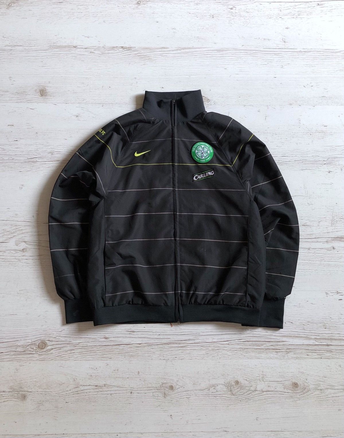 Nike Vintage Nike Celtic Football Jacket Soccer Size US M / EU 48-50 / 2 - 1 Thumbnail