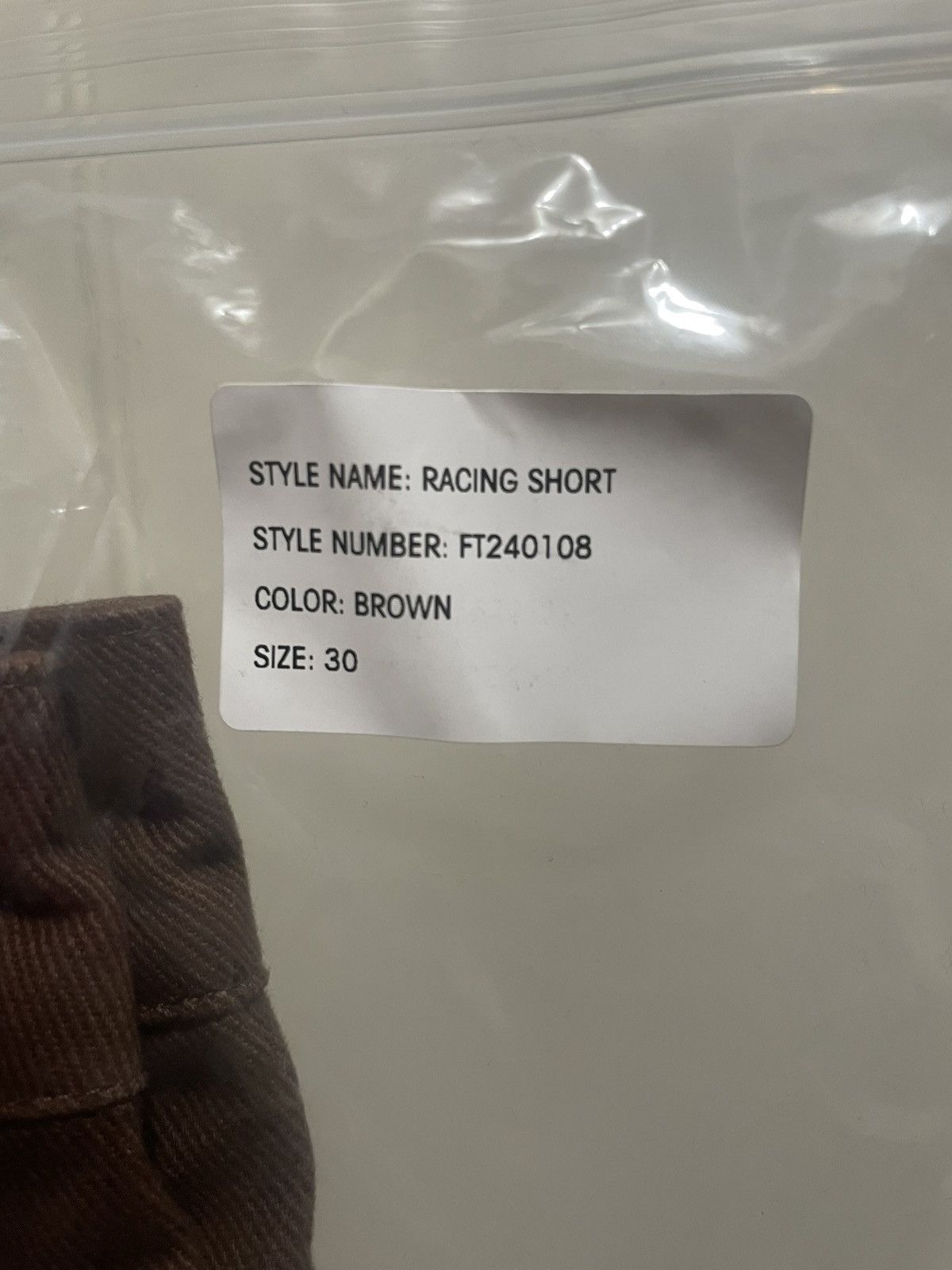 Fuck The Population FTP Racing Shorts Small (Size 30) Size US 30 / EU 46 - 3 Thumbnail