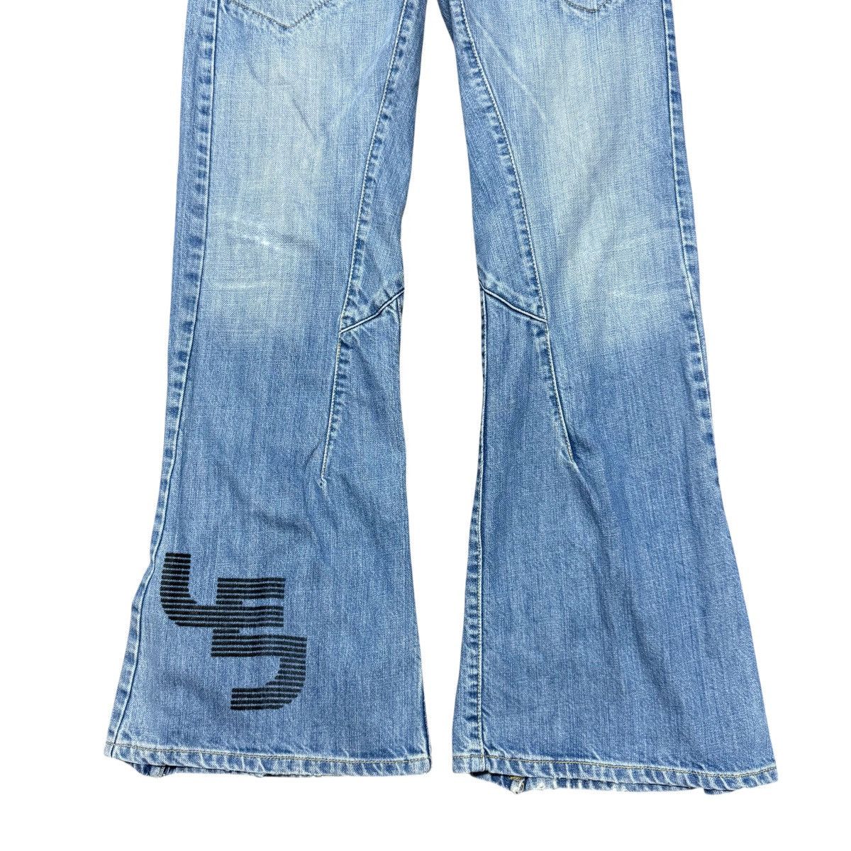 Levi's Vintage Levis Engineered Denim Flare Jeans Ankle Zip Size US 29 - 6 Thumbnail