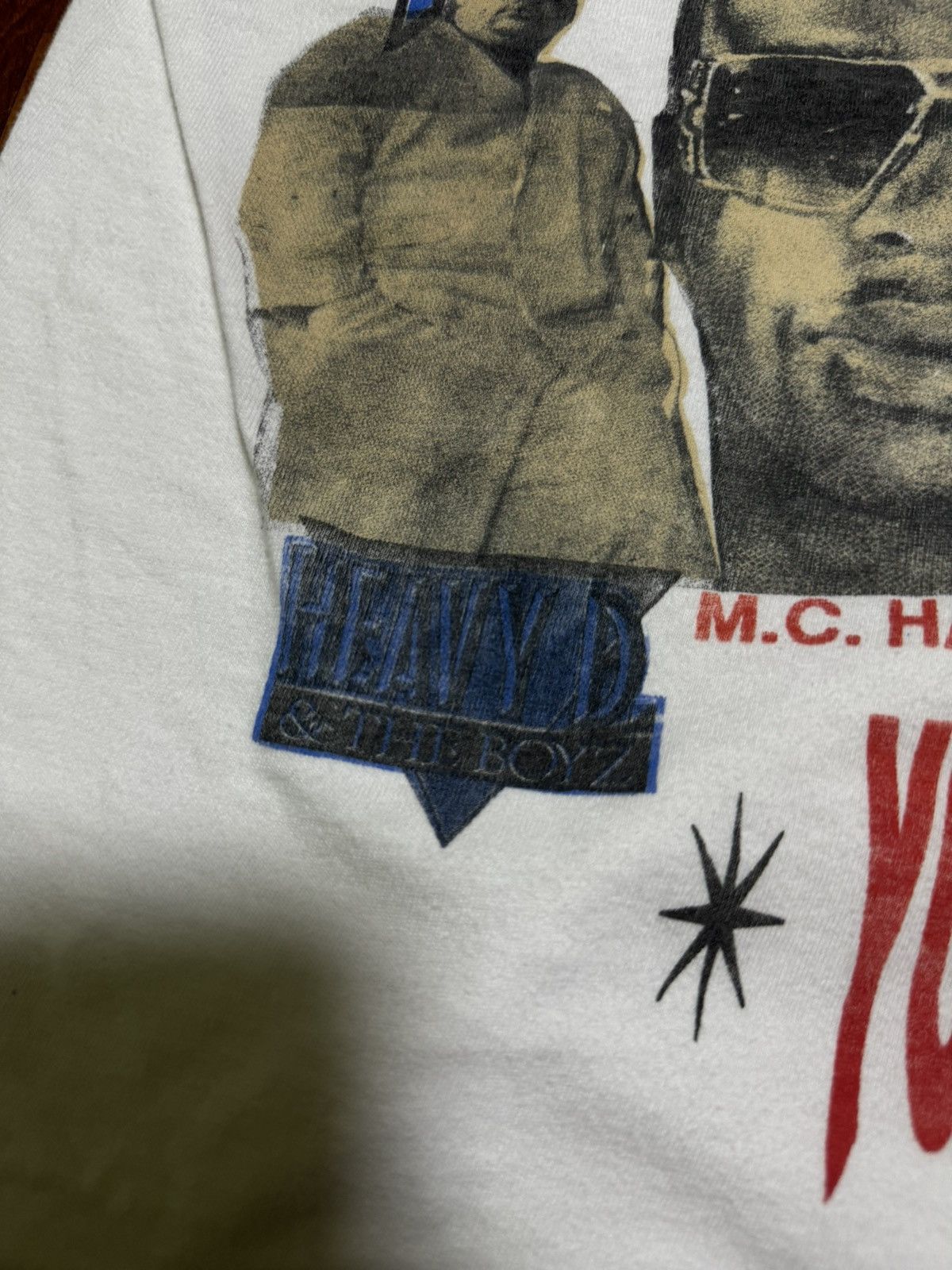 Band Tees × Rap Tees × Vintage Vintage '89 Heavy D MC Hammer Concert Tour Rap Tee Size US M / EU 48-50 / 2 - 6 Thumbnail