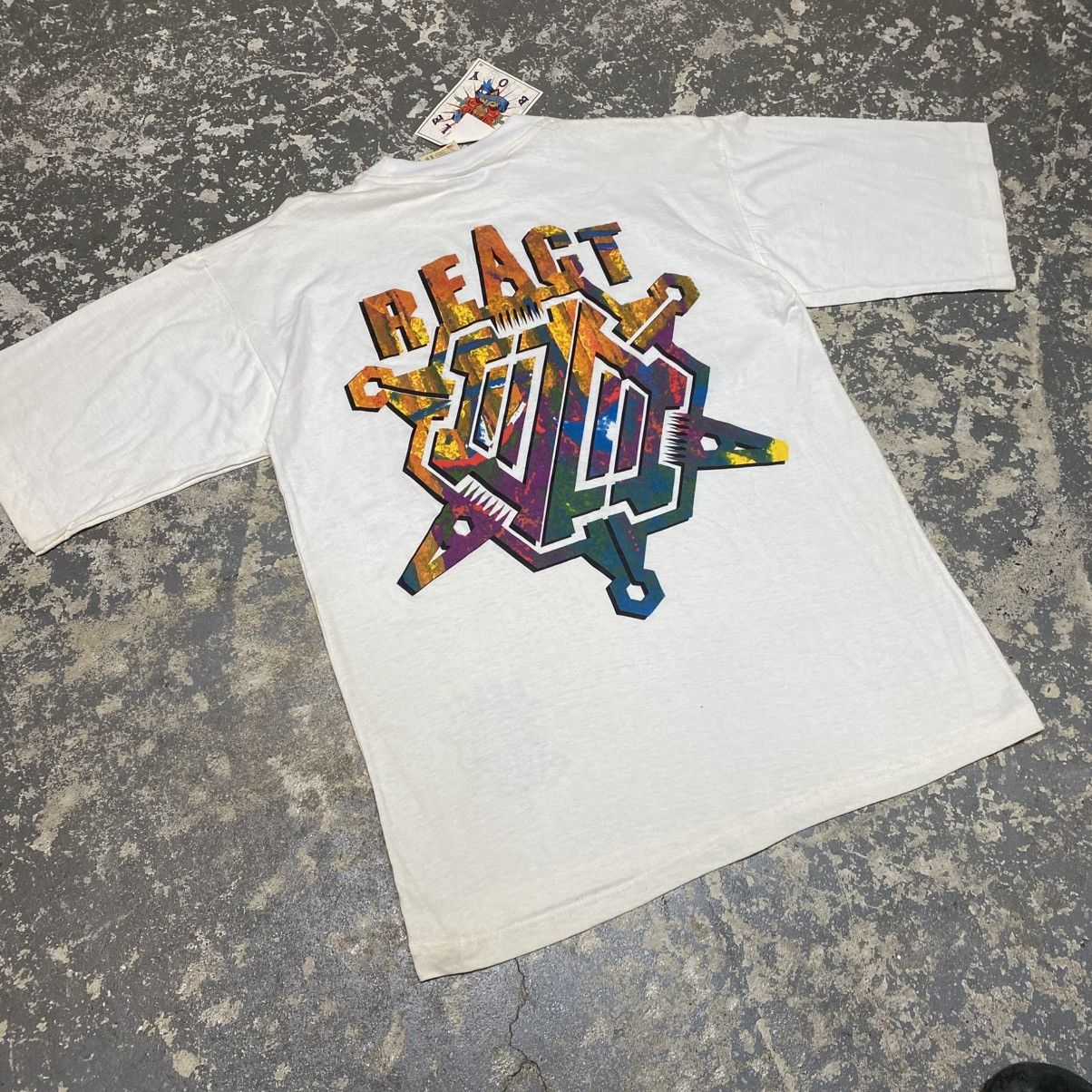 Bugle Boy × Vintage Vintage Bugle Boy React Surf Hawaiian Tshirt Size US M / EU 48-50 / 2 - 10 Thumbnail
