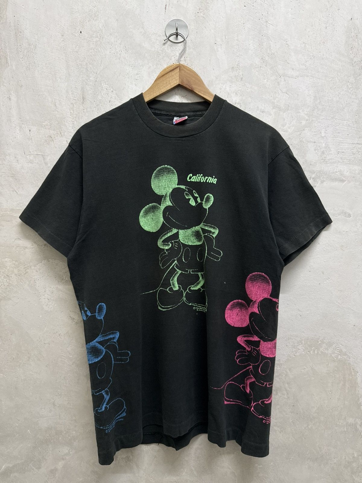 Disney Vintage 90s Walt Disney Mickey Mouse Rare AOP Tee Size US L / EU 52-54 / 3 - 1 Thumbnail
