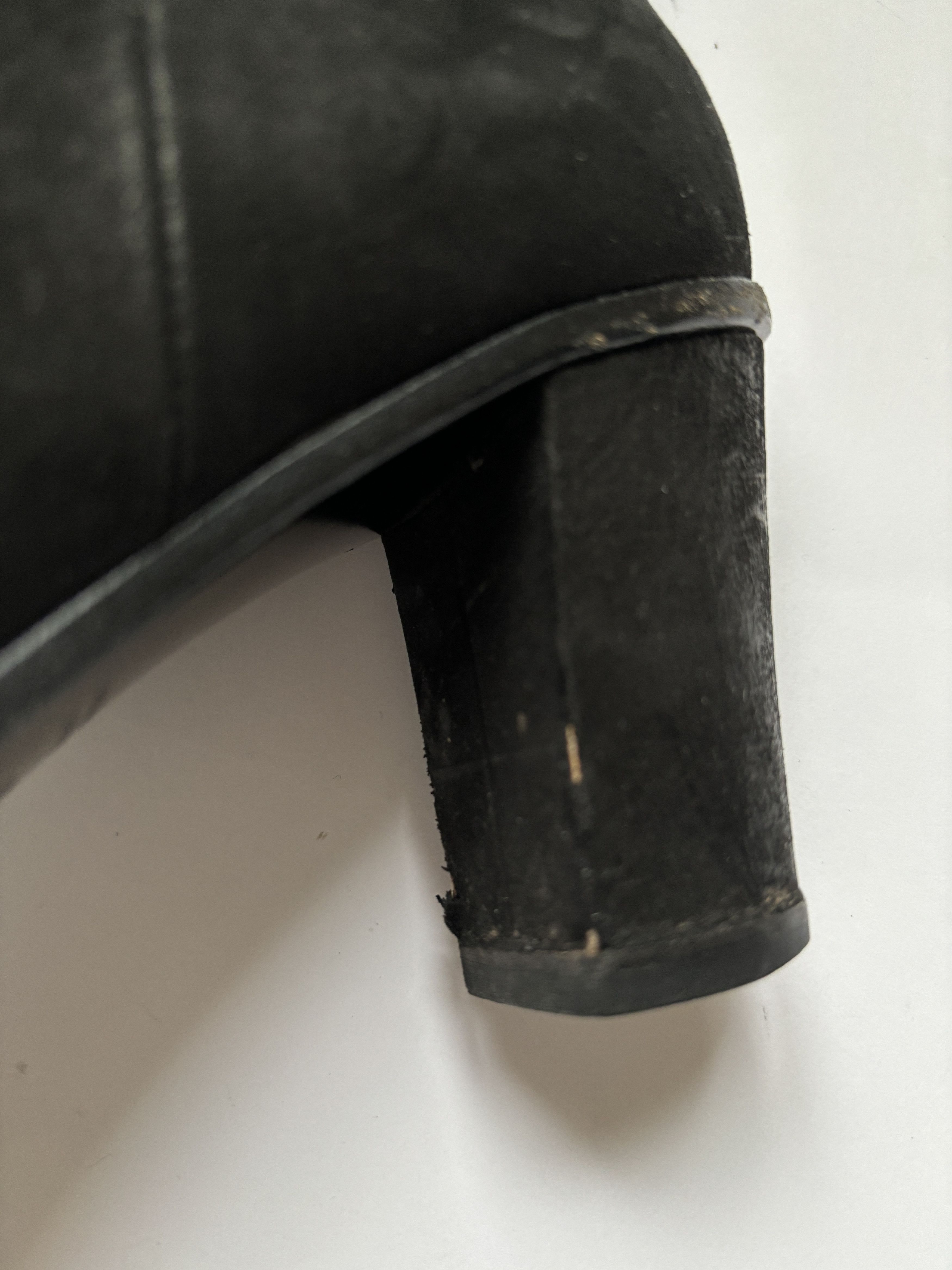 Maison Margiela ⚡️QUICK SALE⚡️Maison Margiela High Leather/Suede Black Boots Size US 8 / IT 38 - 14 Thumbnail